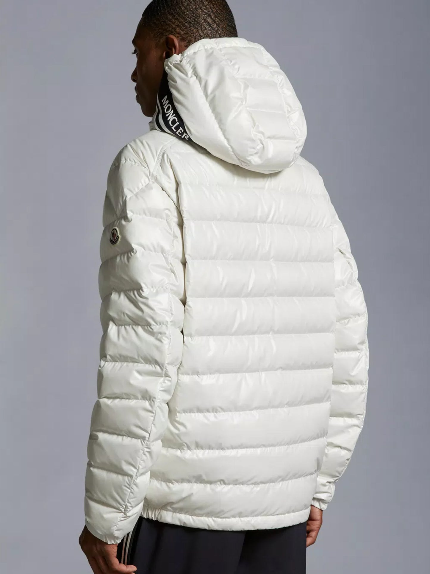 MONCLER - Cornour Daunenjacke mit Kapuze Weiß – White