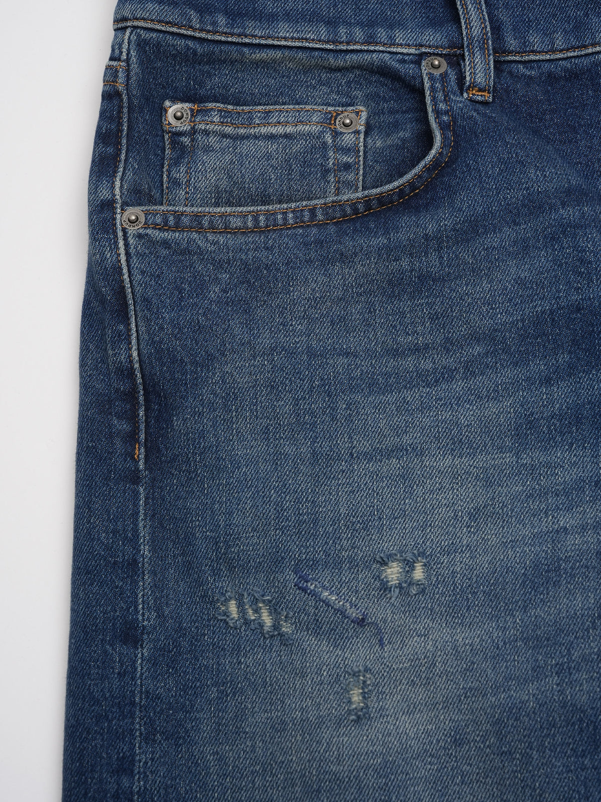 Dondup Straight Jeans Icon Relax für Herren Blau