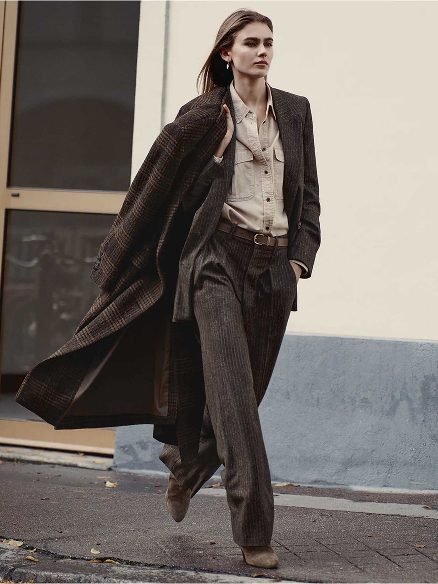 MARANT ETOILE - Karierter Mantel Lexana für Damen