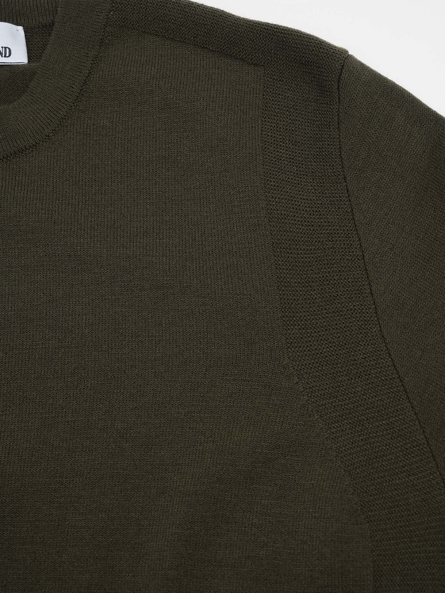 STONE ISLAND - Pullover aus Stretch-Wolle für Herren in Militärgrün - Military green