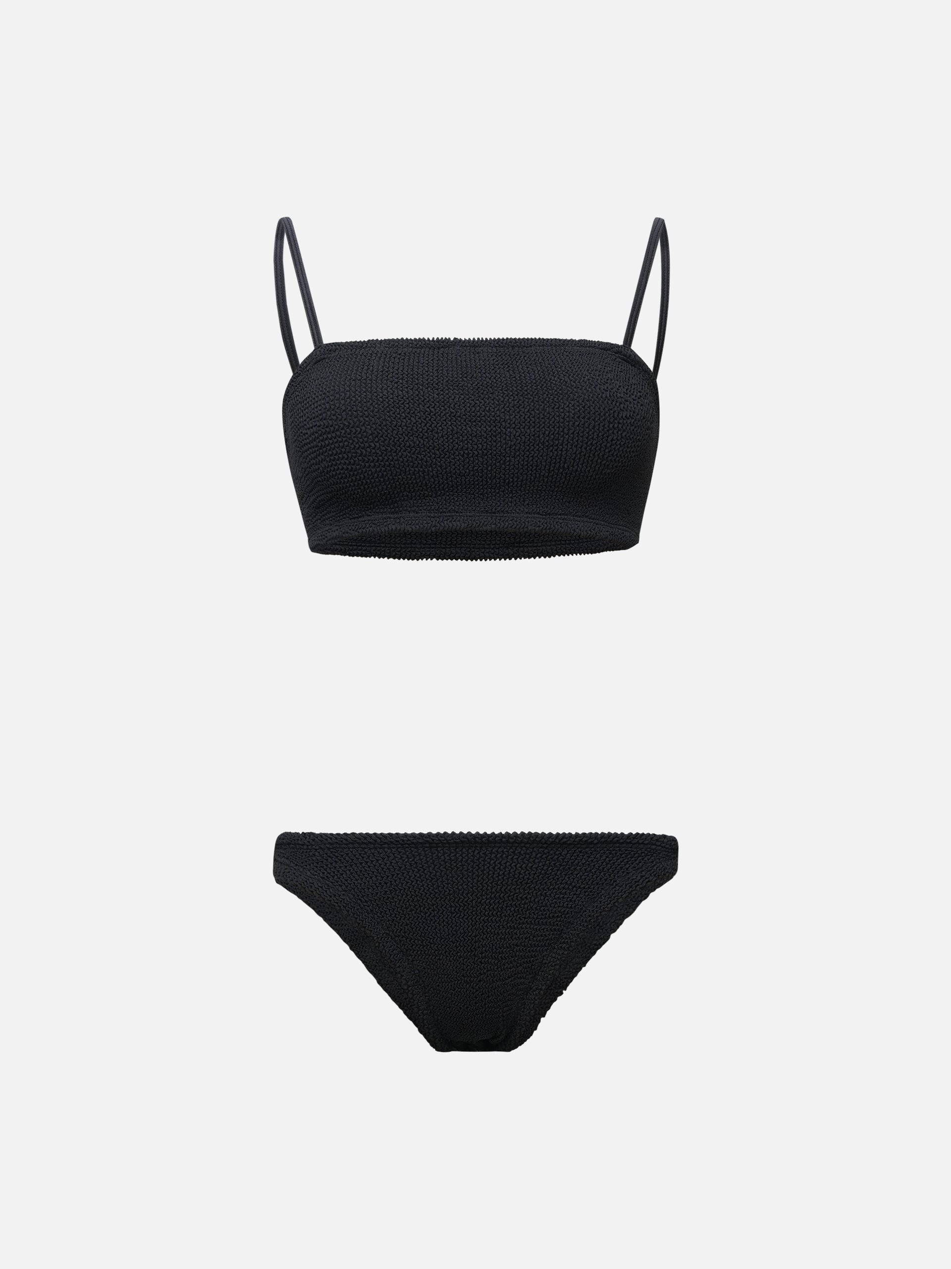 HUNZA G - Bikini Gigi Schwarz – Black
