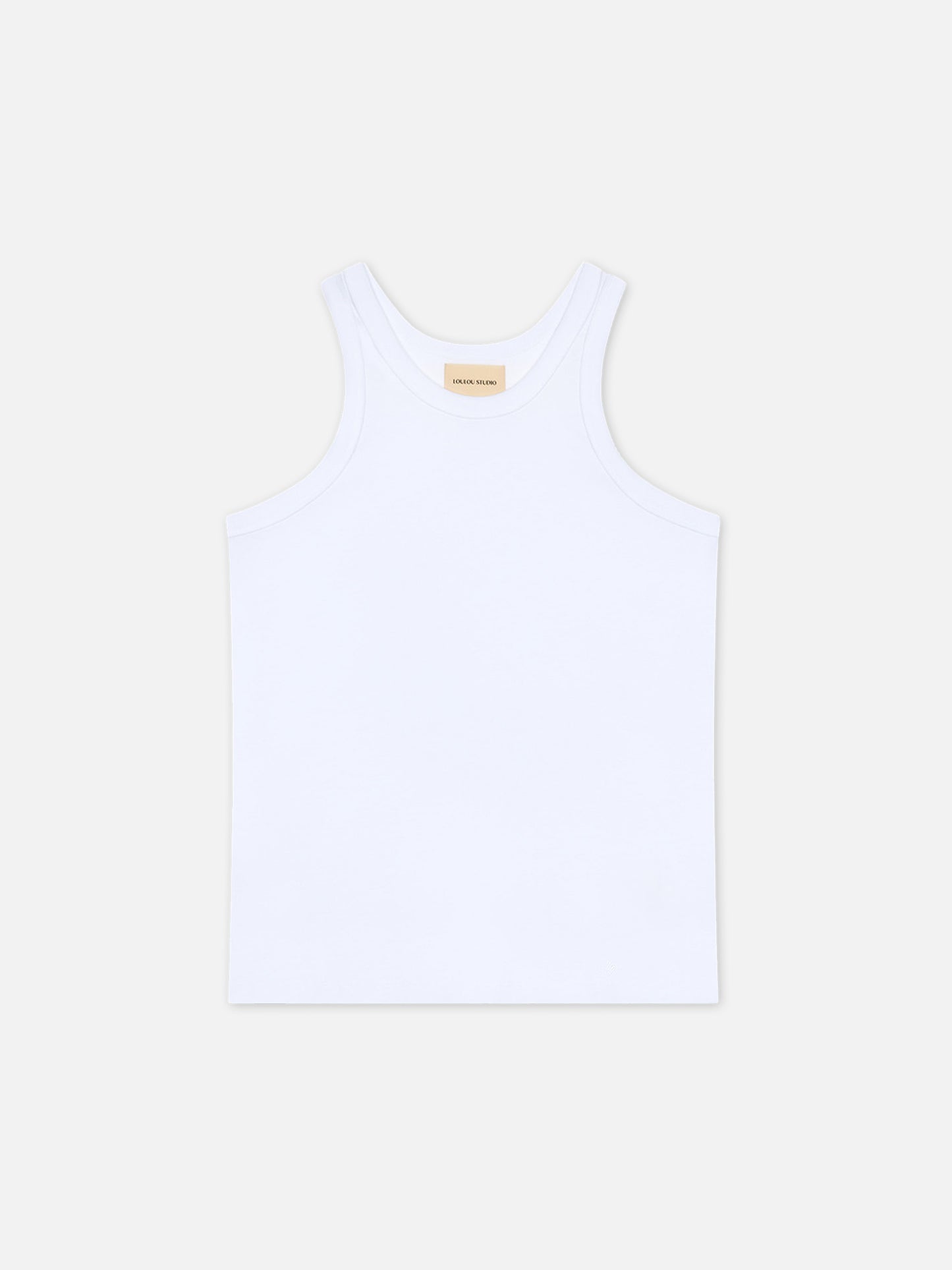 LOULOU STUDIO - Tank Top Poso Weiss – White