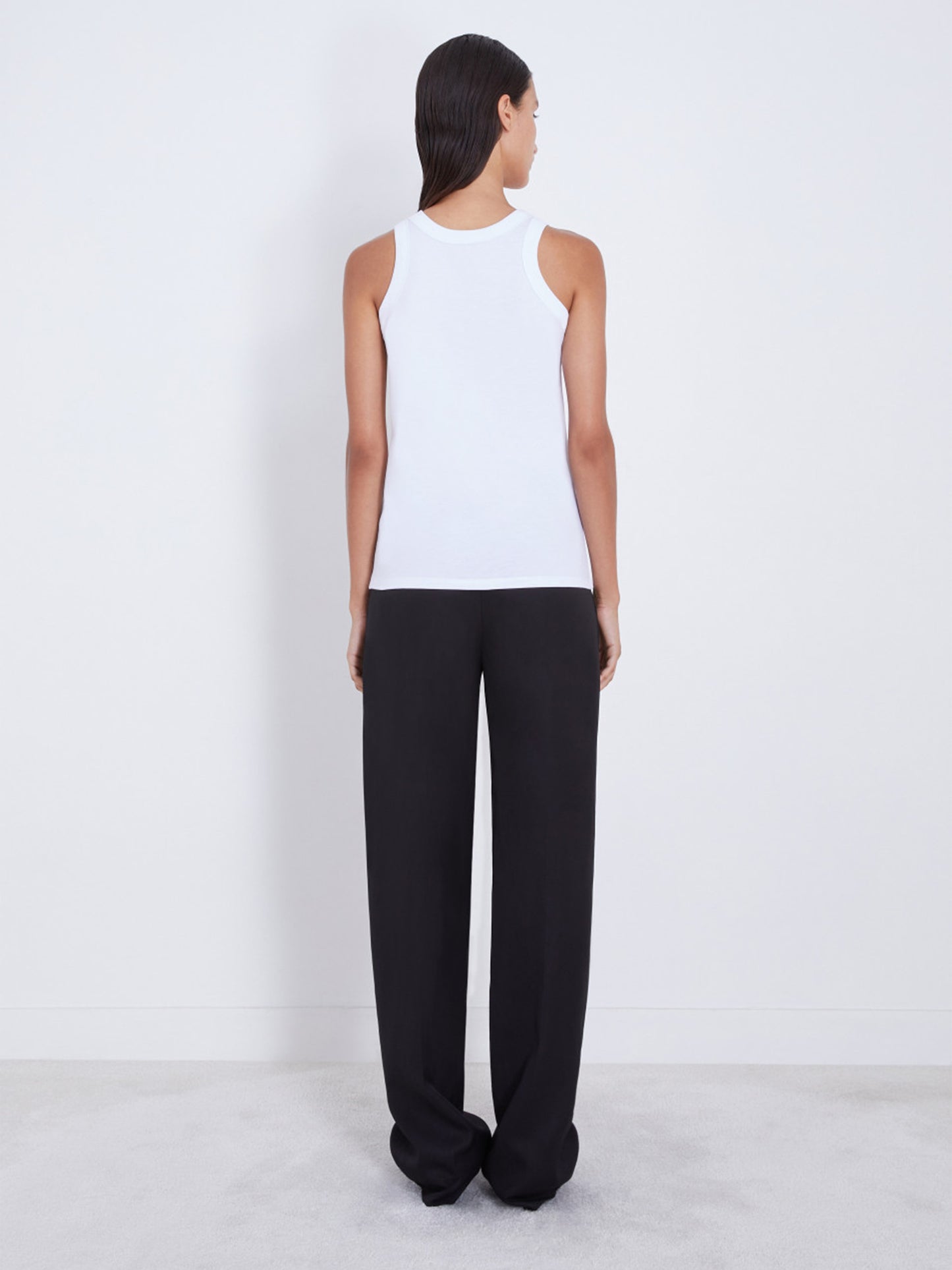 LOULOU STUDIO - Tank Top Poso Weiss – White