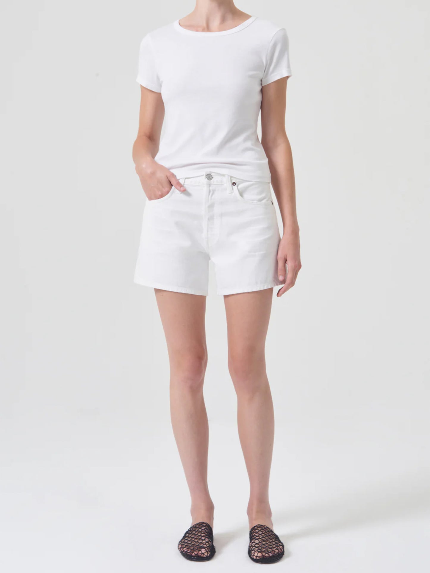 AGOLDE - Shorts Parker Long für Damen