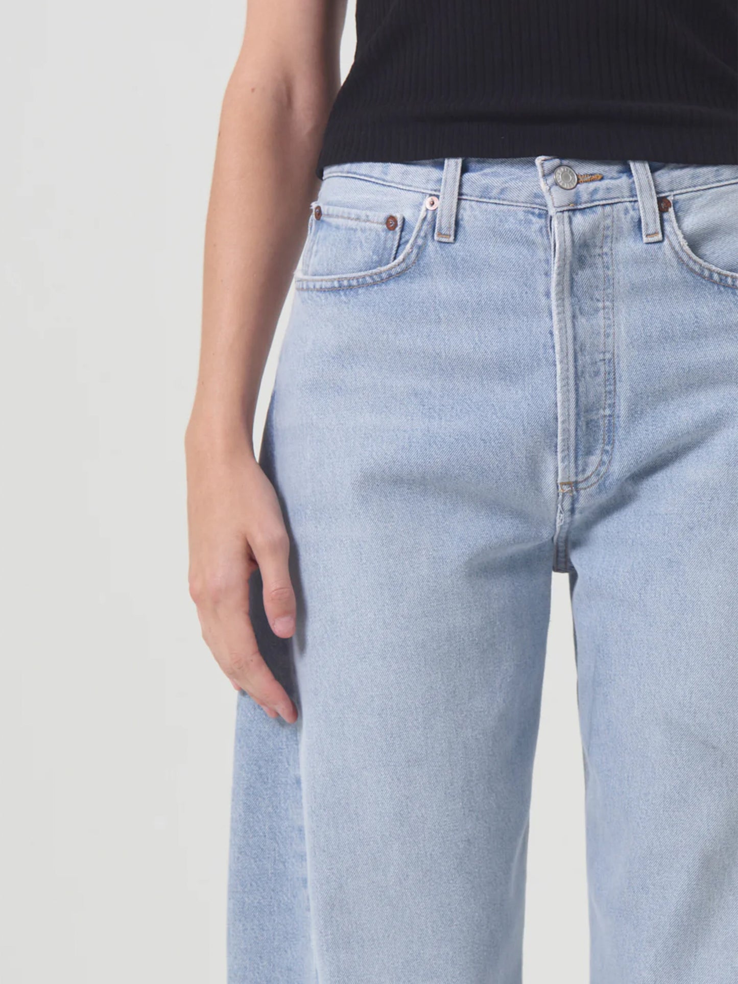 AGOLDE - Jeans Luna mit weitem Bein für Damen