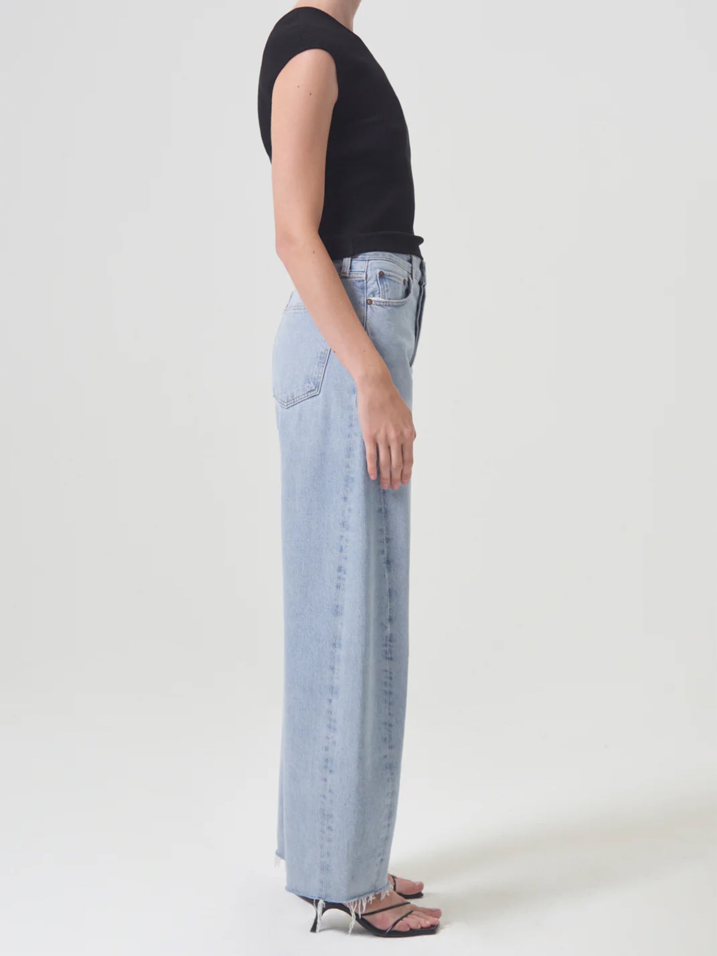 AGOLDE - Jeans Luna mit weitem Bein für Damen