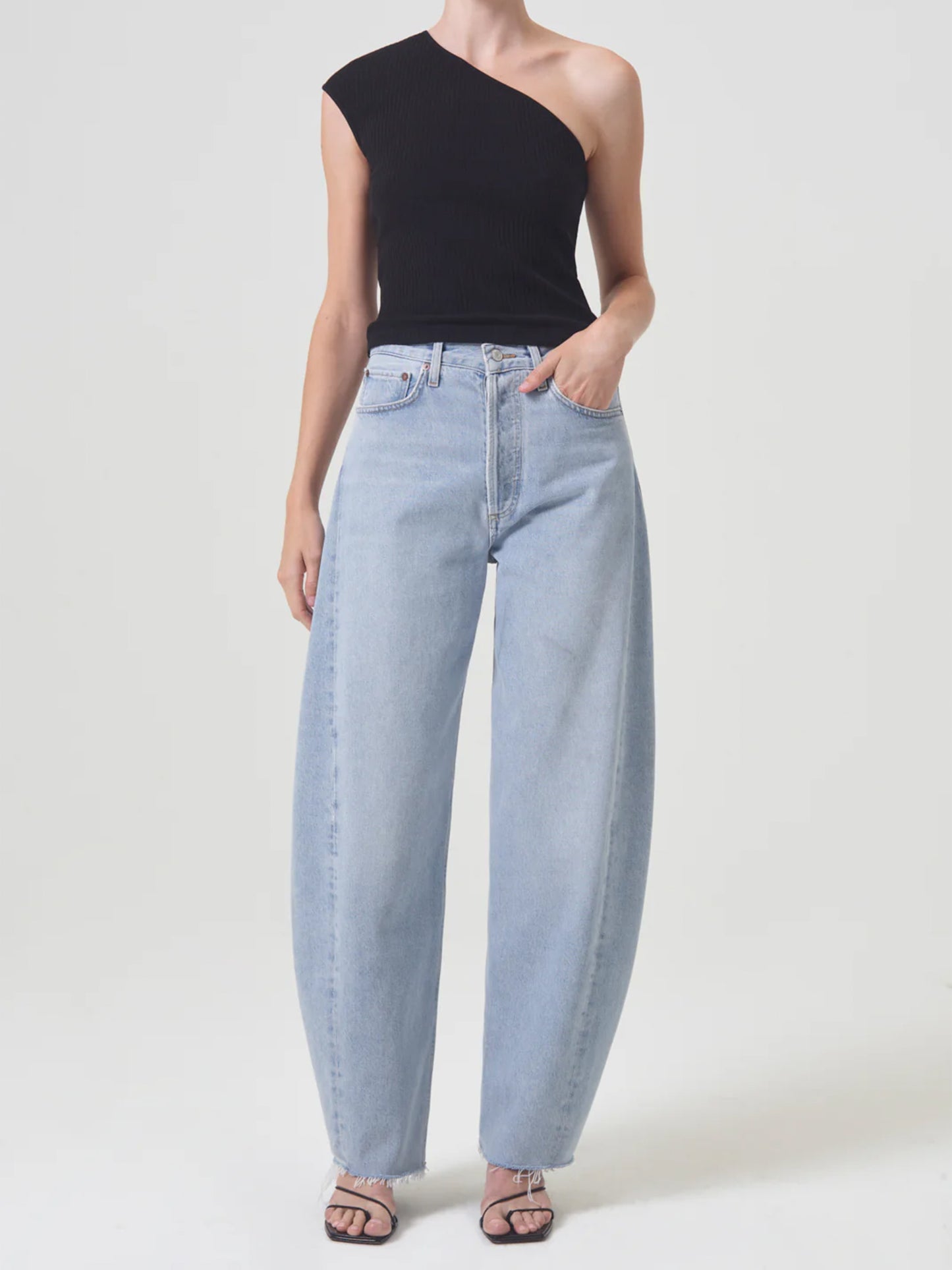 AGOLDE - Jeans Luna mit weitem Bein für Damen