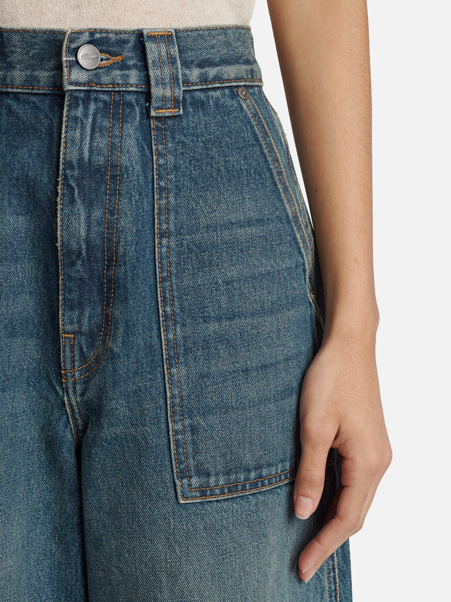 KHAITE - Hewitt Jeans mit hohem Bund für Damen