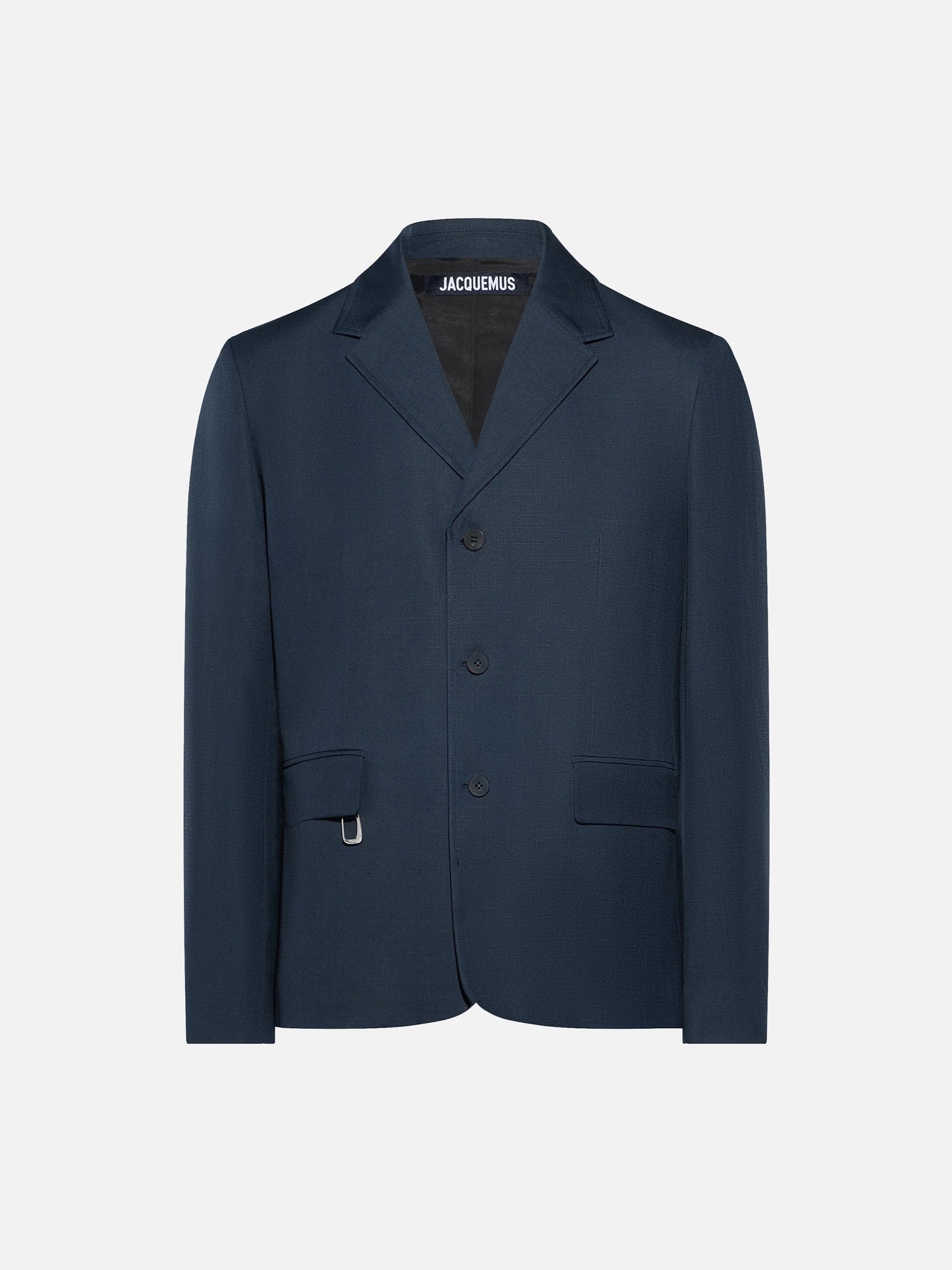 JACQUEMUS - Einreihiger Blazer Cabri für Herren in Navy Blau