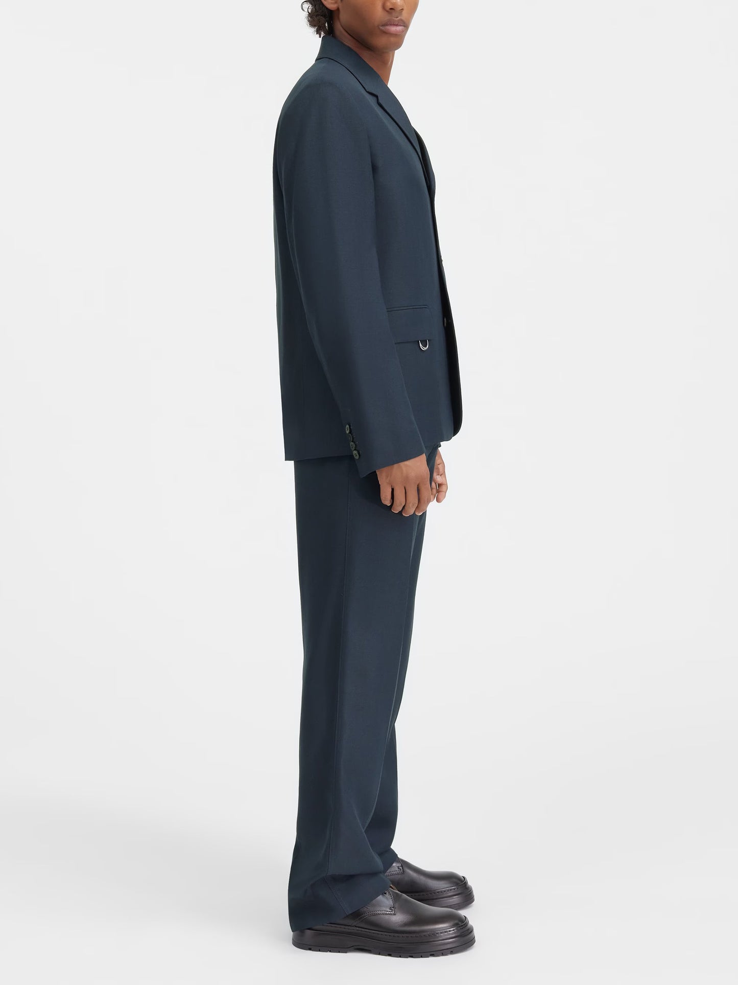 JACQUEMUS - Einreihiger Blazer Cabri für Herren in Navy Blau