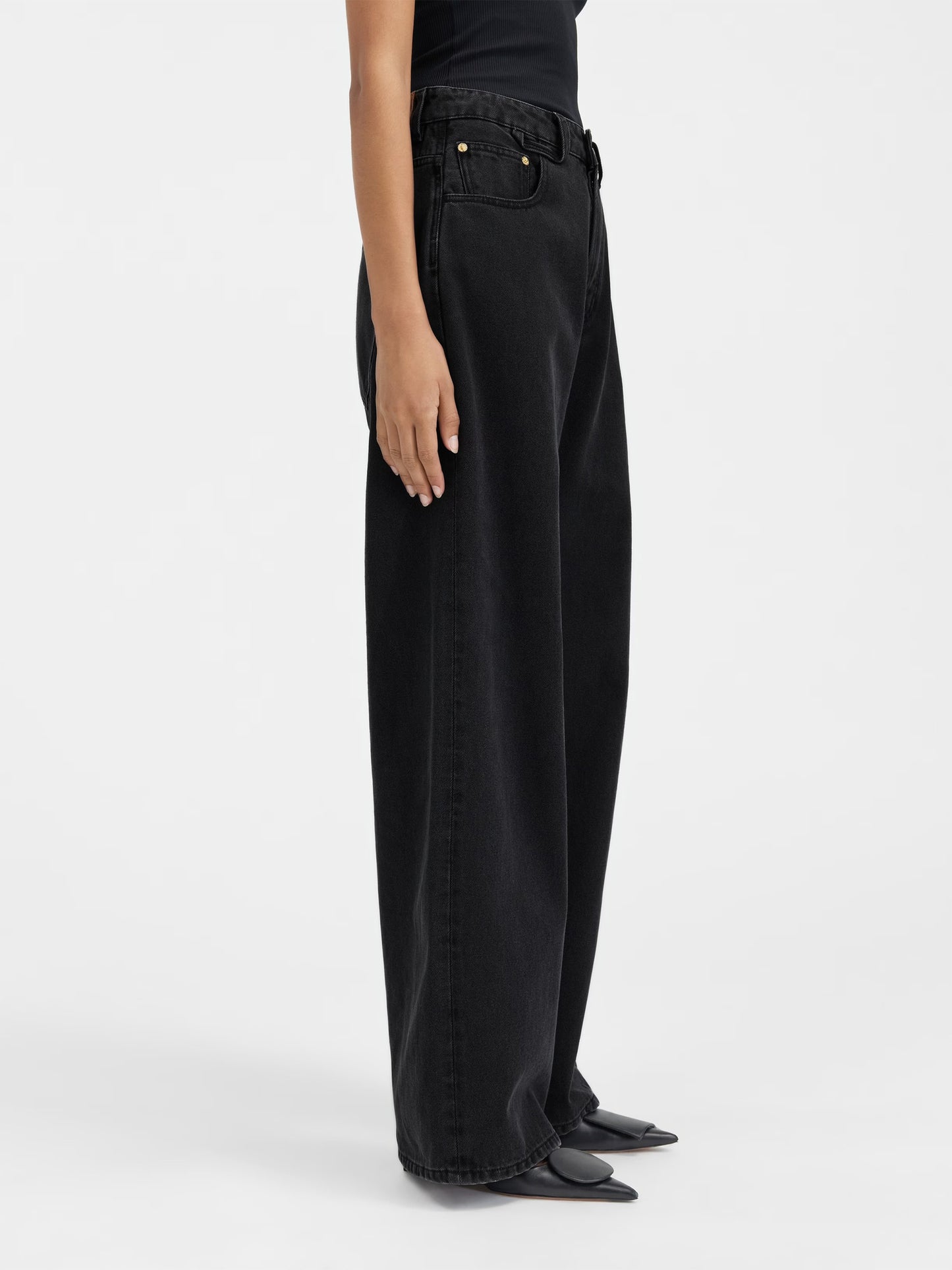 JACQUEMUS - Jeans Le De-Nìmes Large für Damen