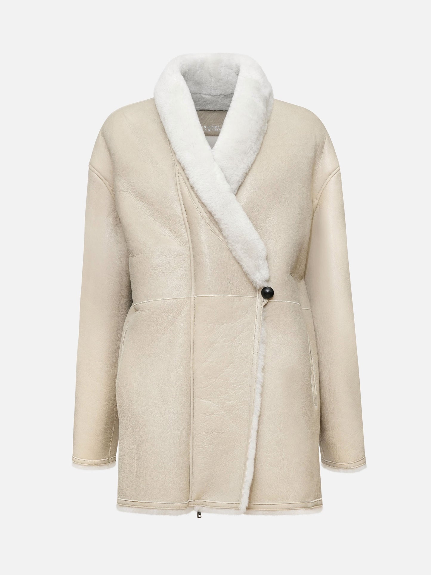 ISABEL MARANT - Jacke Elanore aus Shearling für Damen in Ecru