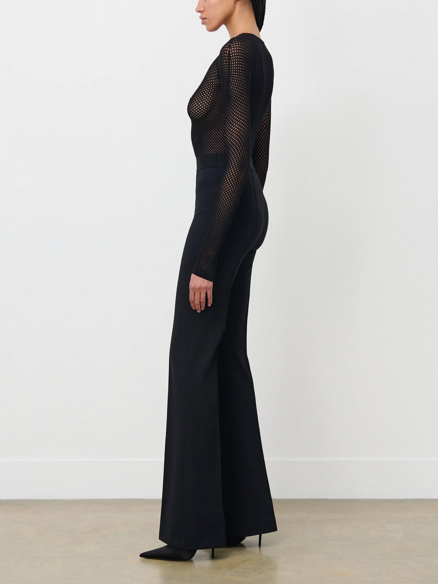 WARDROBE.NYC - RHW Schlaghose aus Stretch-Stoff