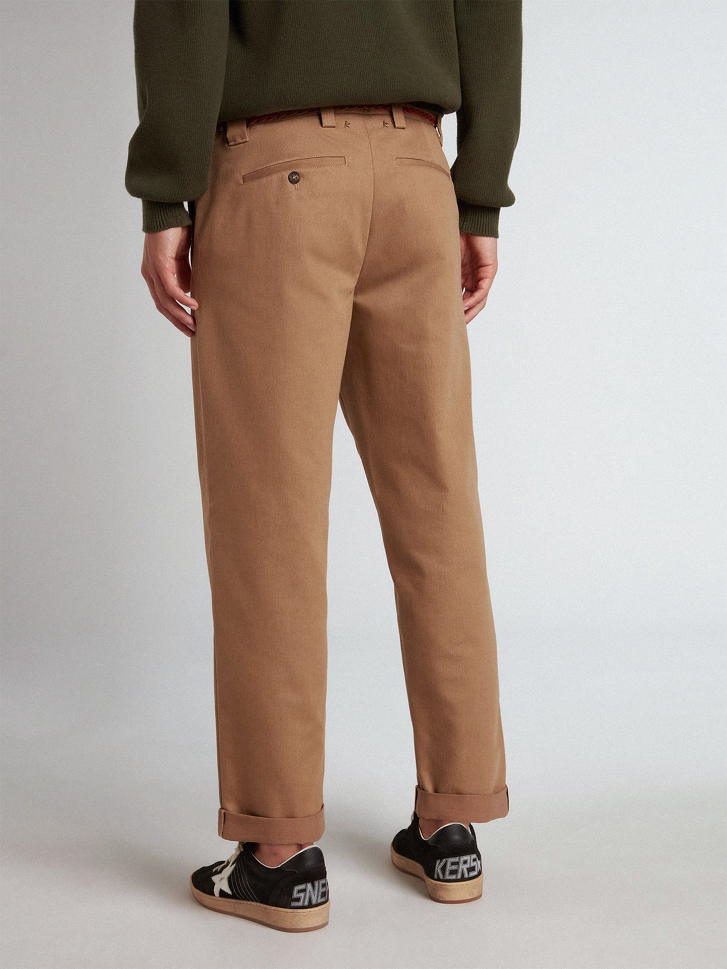 GOLDEN GOOSE - Gerade Chinohose Skate für Herren in Beige