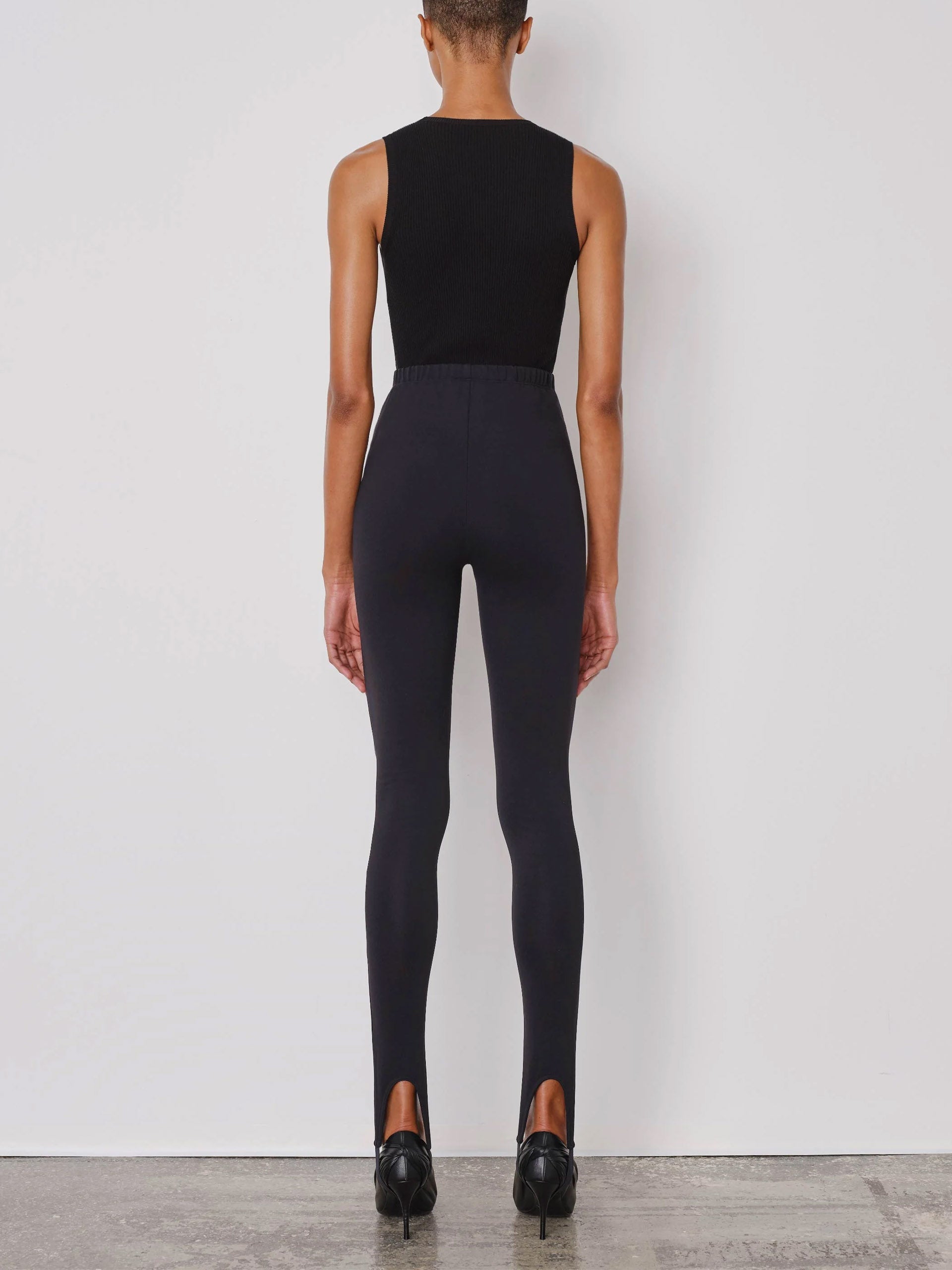 WARDROBE.NYC - Leggings Stirrup aus Viskose für Damen