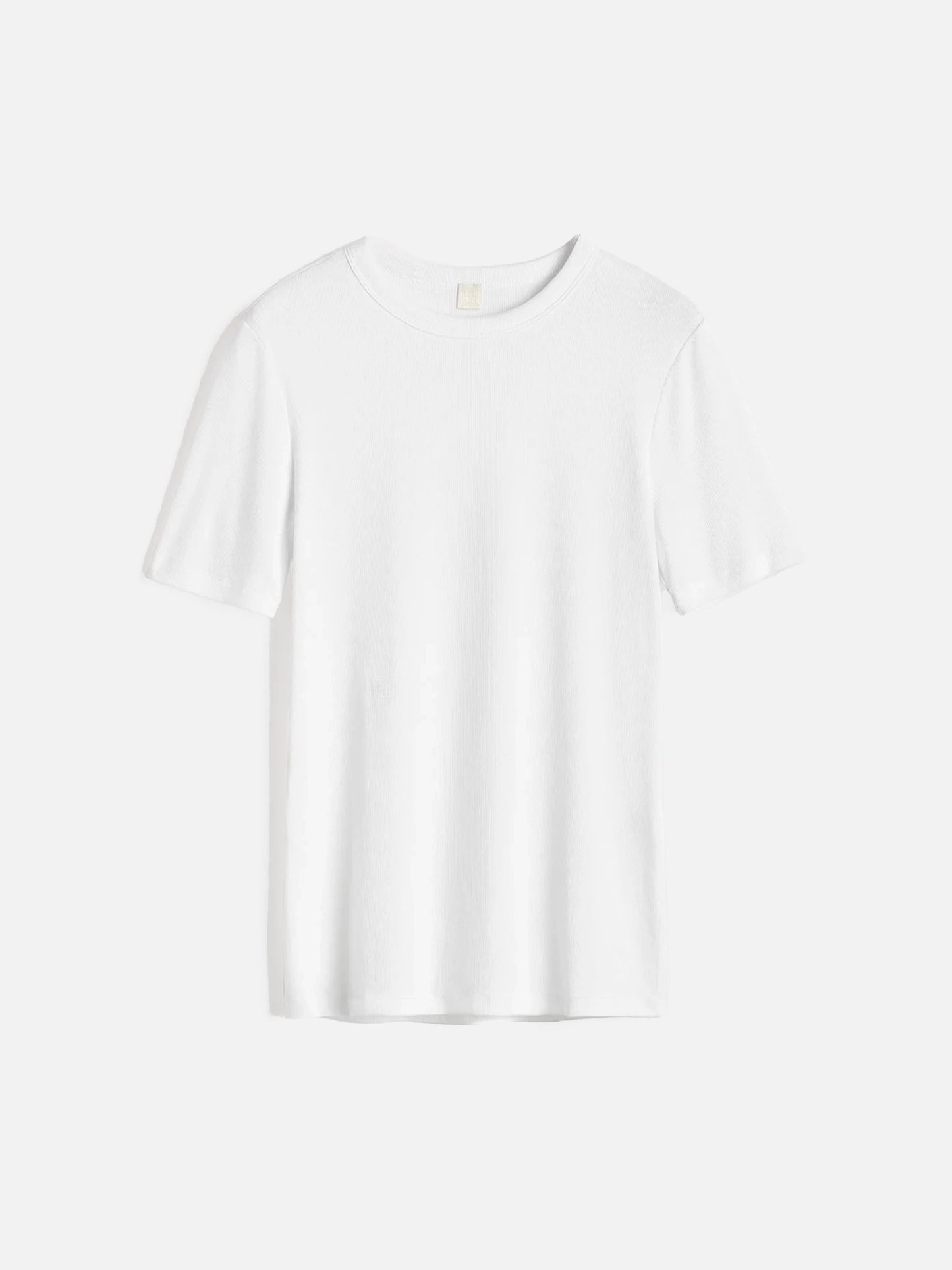 TOTEME - Geripptes T-Shirt für Damen in Weiß