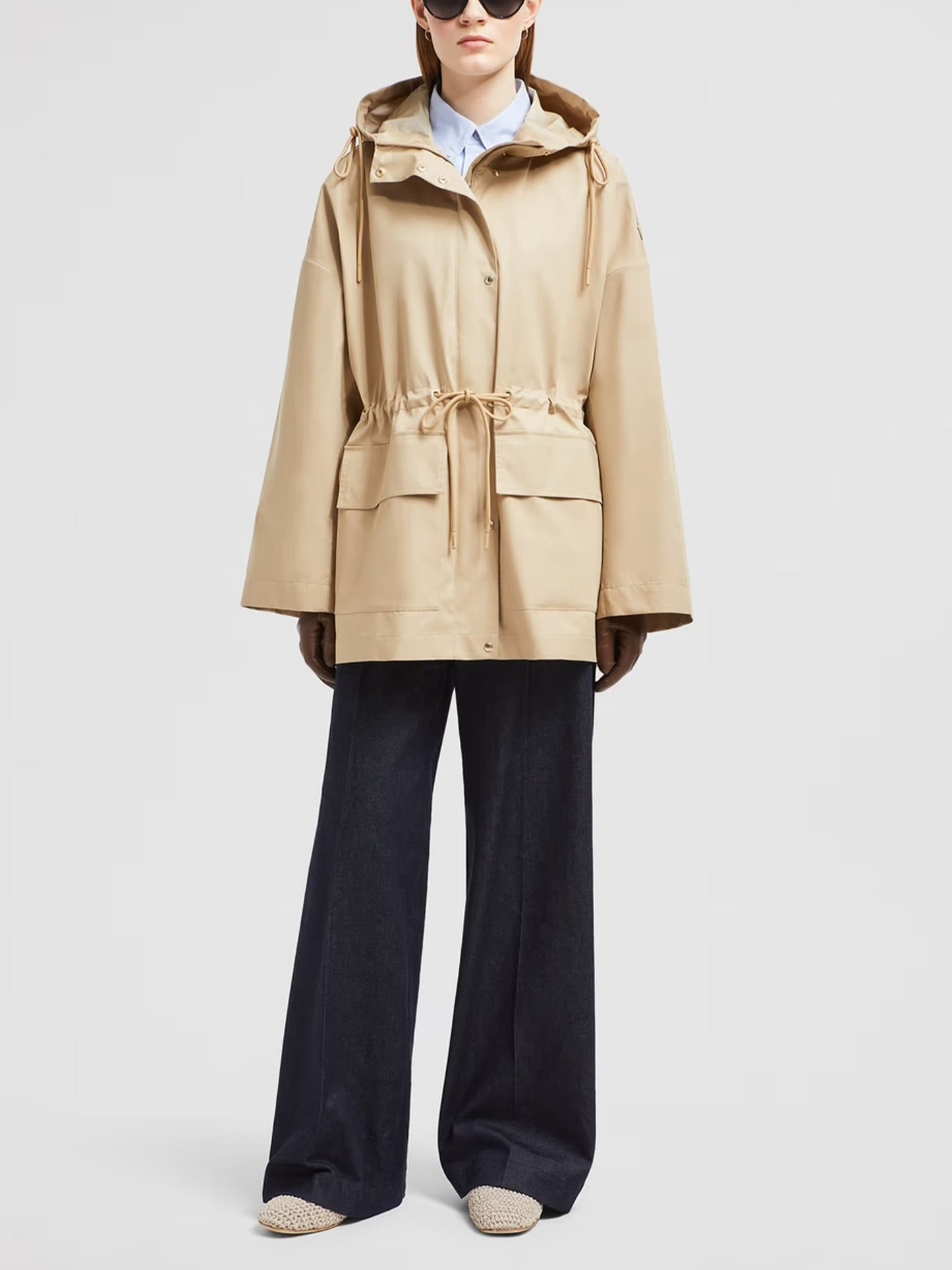 MONCLER - Kurzer Parka Gaillon für Damen
