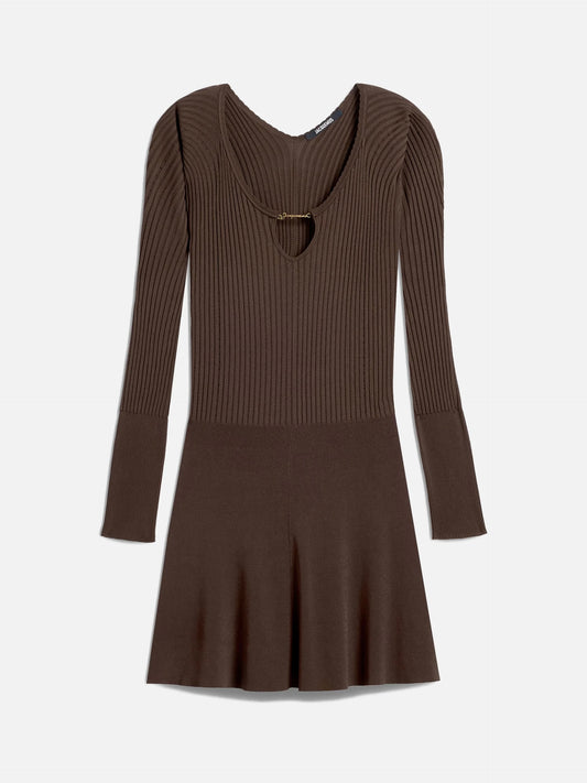 JACQUEMUS - Minikleid Pralù aus Rippstrick für Damen