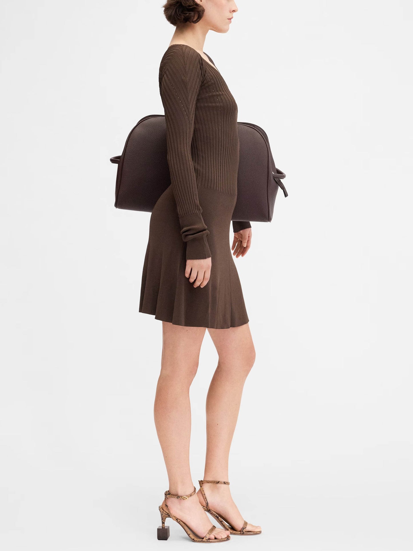 JACQUEMUS - Minikleid Pralù aus Rippstrick für Damen