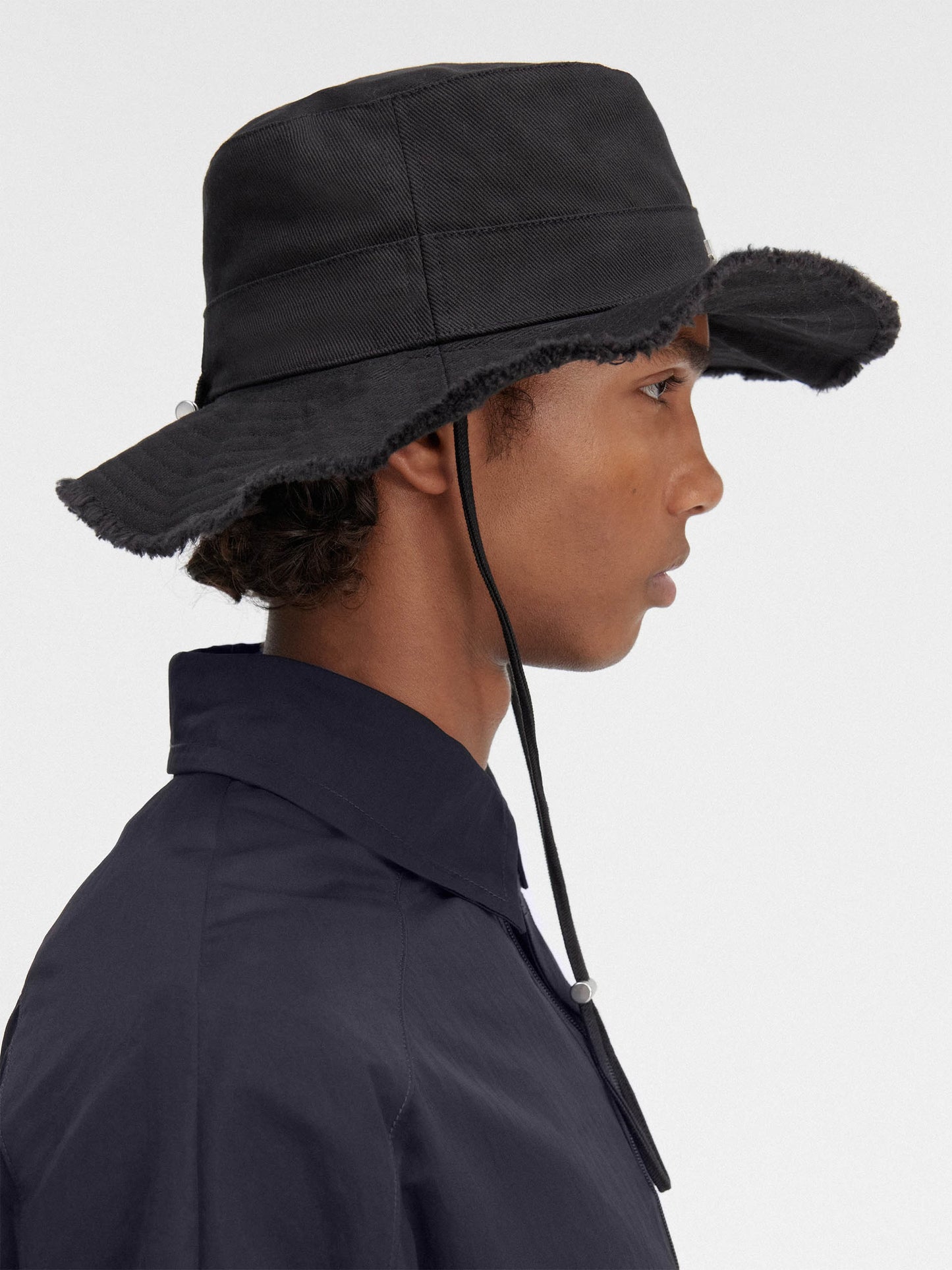 JACQUEMUS - Fischerhut Le Bob Artichaut aus Baumwolle in Schwarz - Black