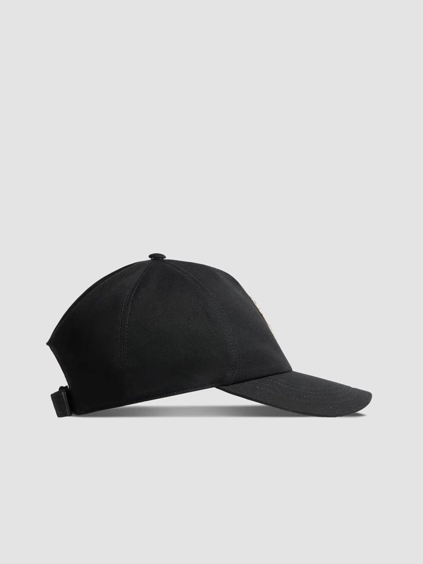 MONCLER GRENOBLE - Gabardine Baseballmütze mit Logo in Schwarz - Black