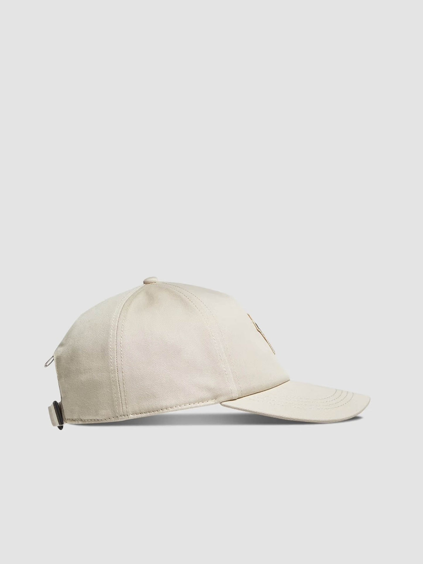 MONCLER GRENOBLE - Gabardine Baseballmütze mit Logo in Hellbeige - Light beige