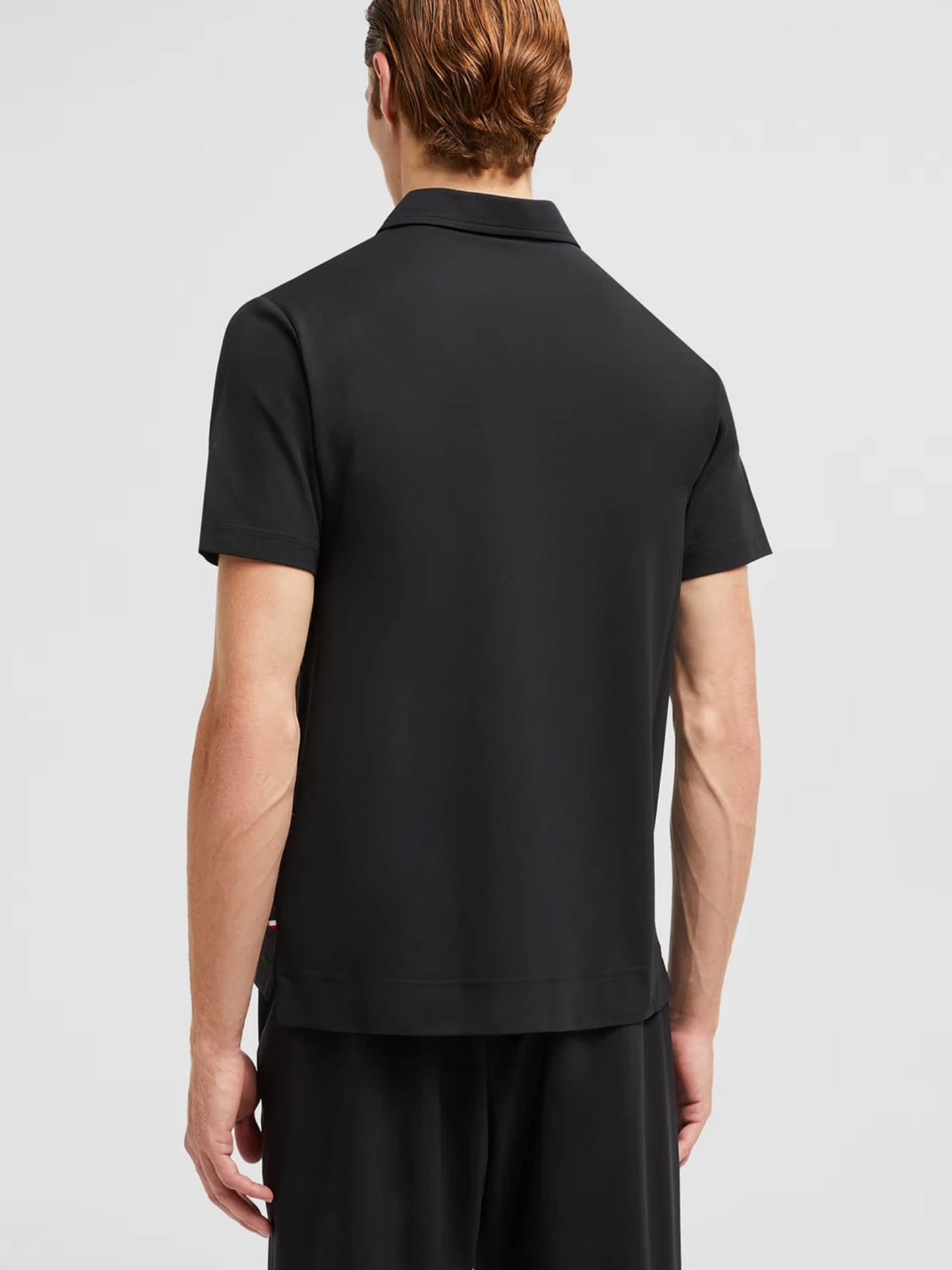 MONCLER GRENOBLE - Poloshirt mit Logo-Aufnäher für Herren