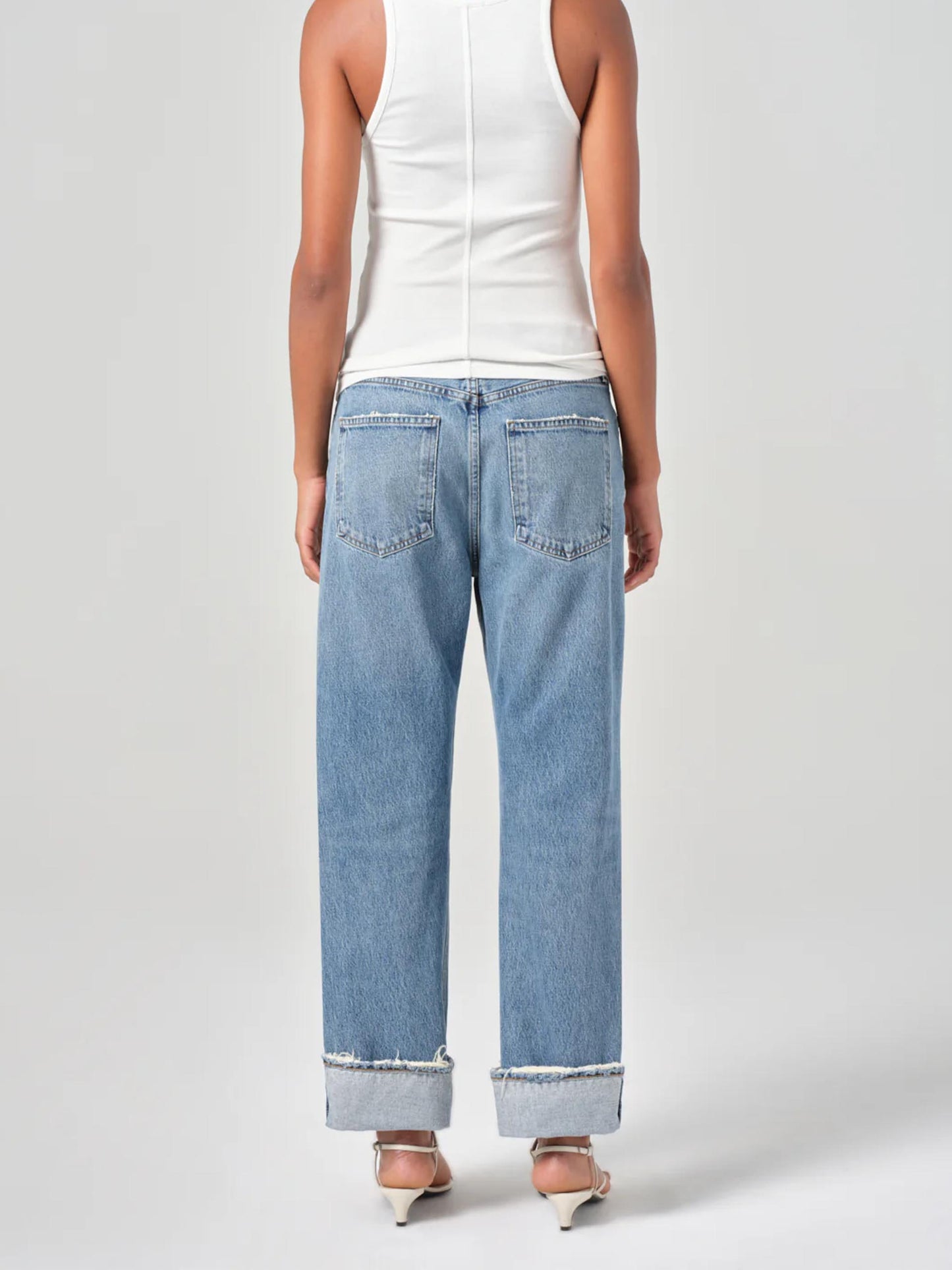 AGOLDE - Gerade Jeans Fran Low Slung für Damen
