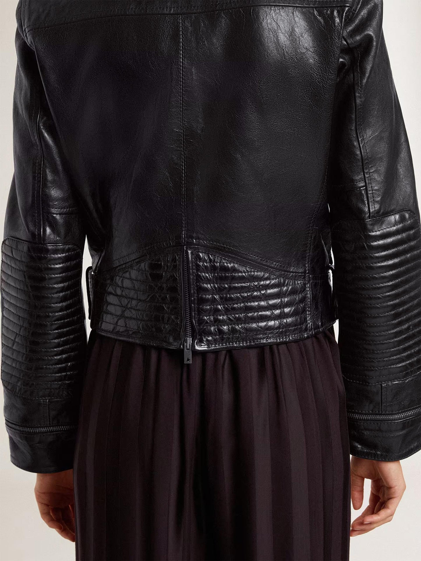 GOLDEN GOOSE - Biker-Lederjacke Nevada für Damen