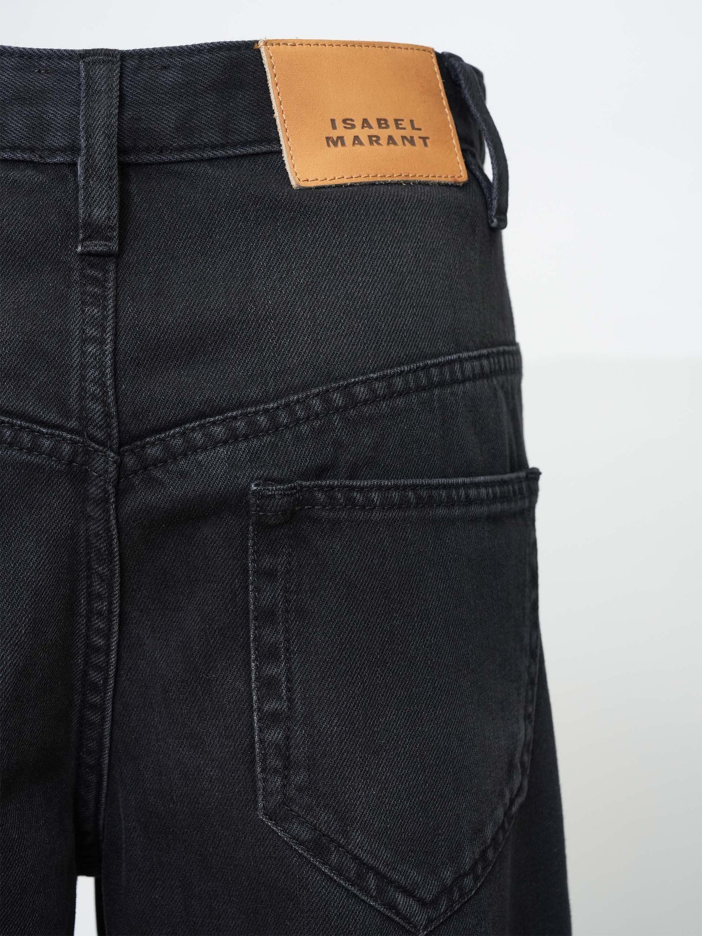 ISABEL MARANT - Jeans Lemony mit weitem Bein für Damen in Schwarz - Black