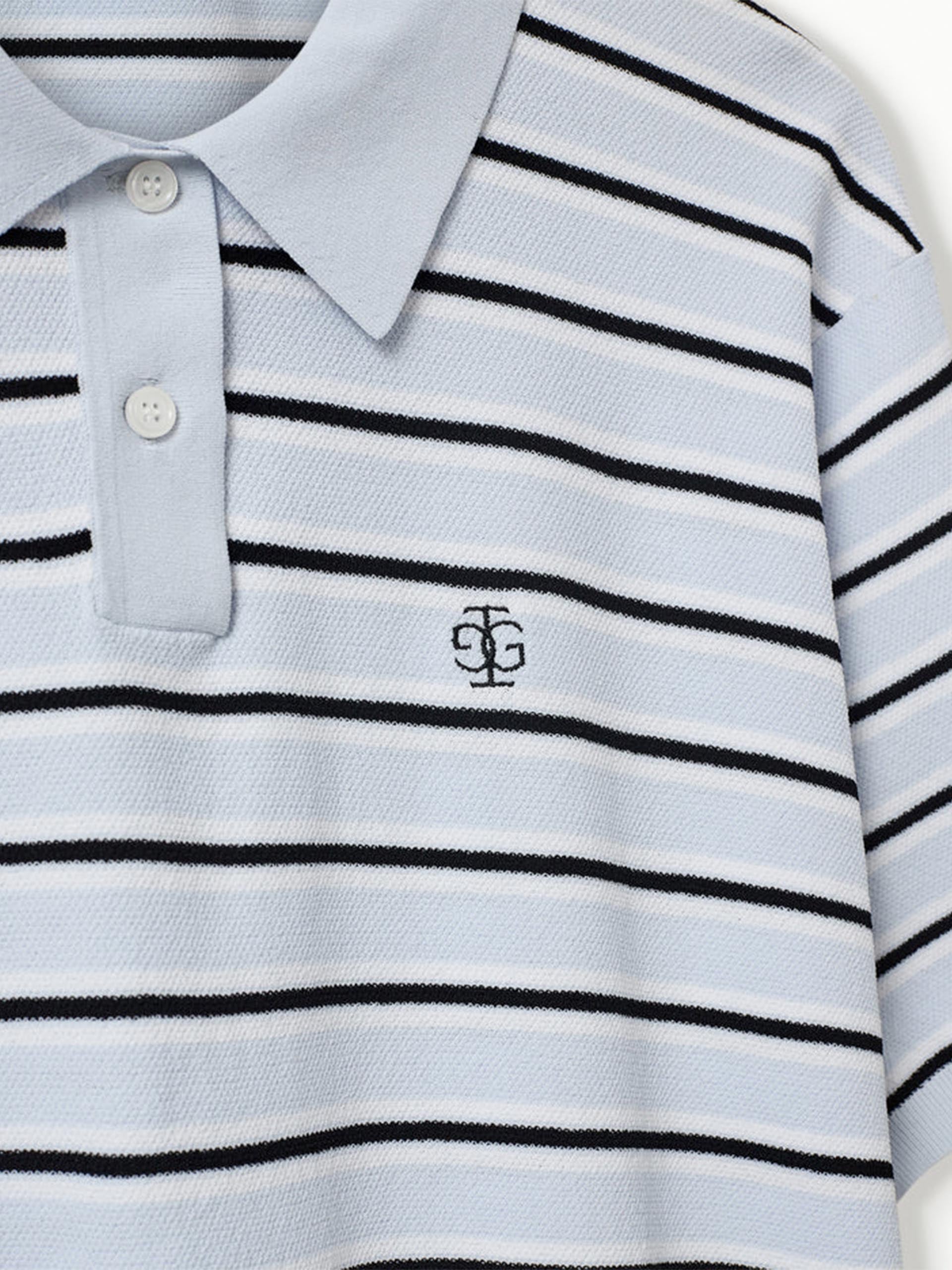 THE GARMENT - Poloshirt Madison für Damen in Hellblau - Light blue