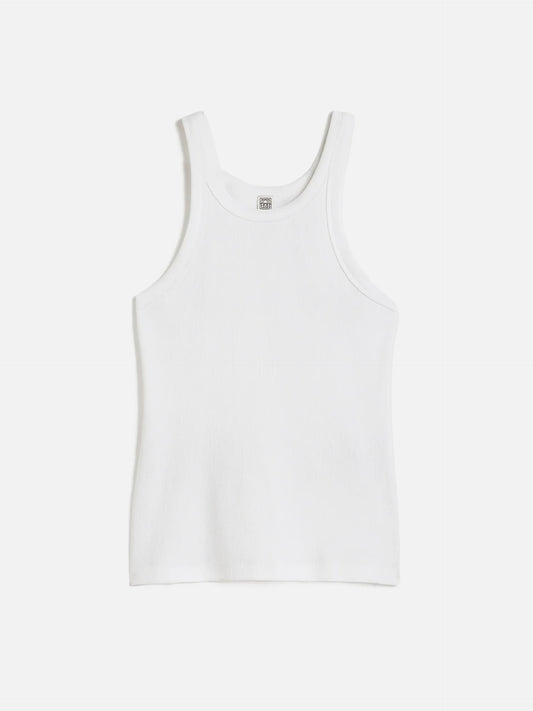 TOTEME - Geripptes Tank-Top für Damen in Weiss - White