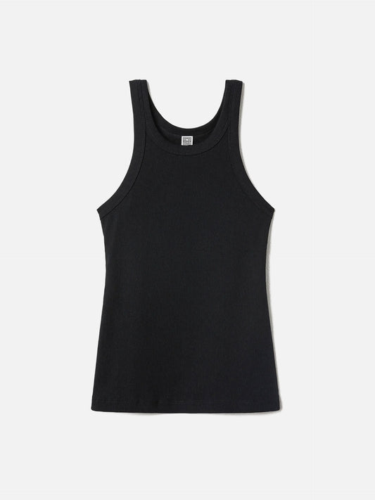 TOTEME - Geripptes Tank-Top für Damen in Schwarz - Black
