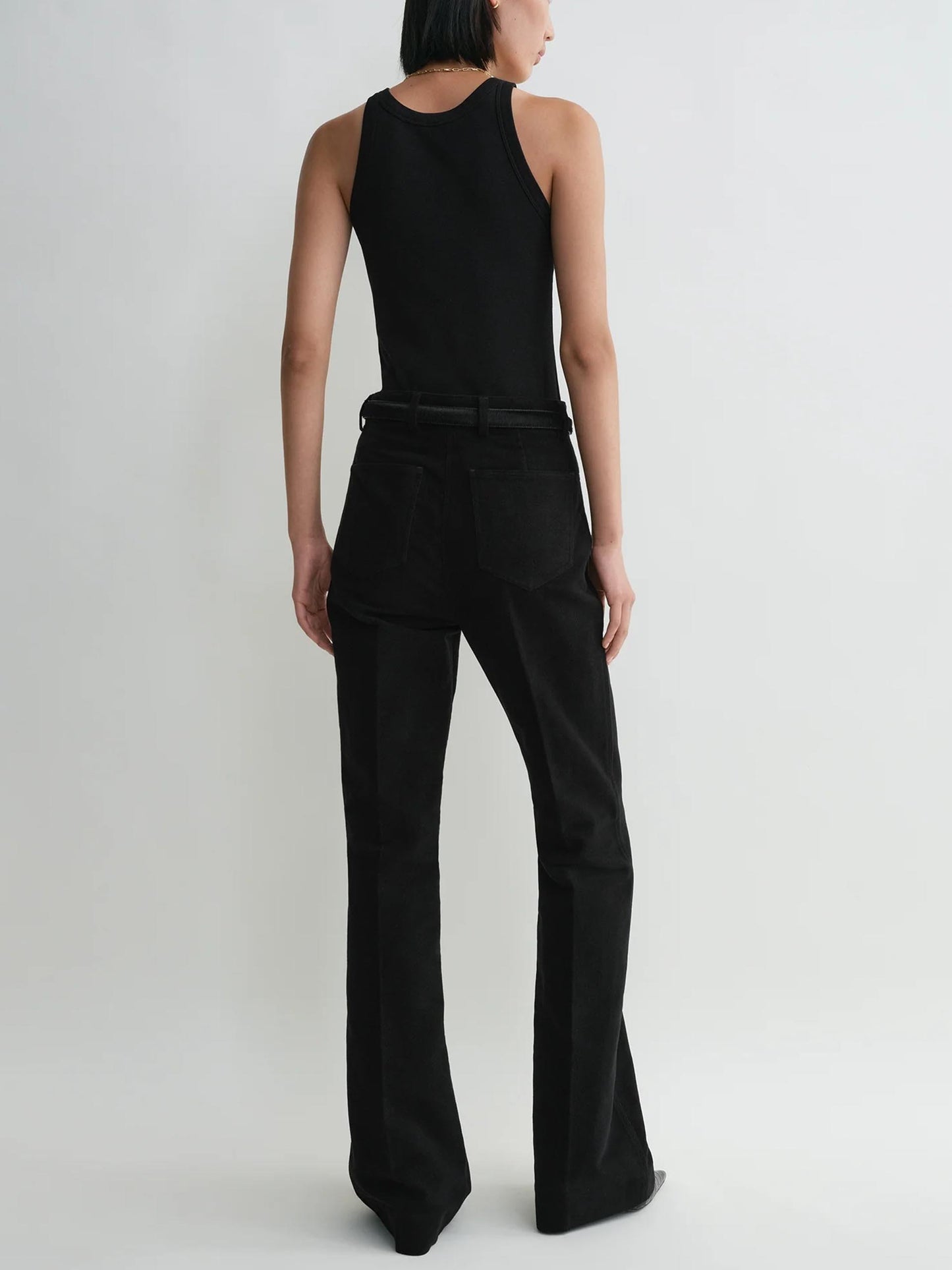 TOTEME - Geripptes Tank-Top für Damen in Schwarz - Black