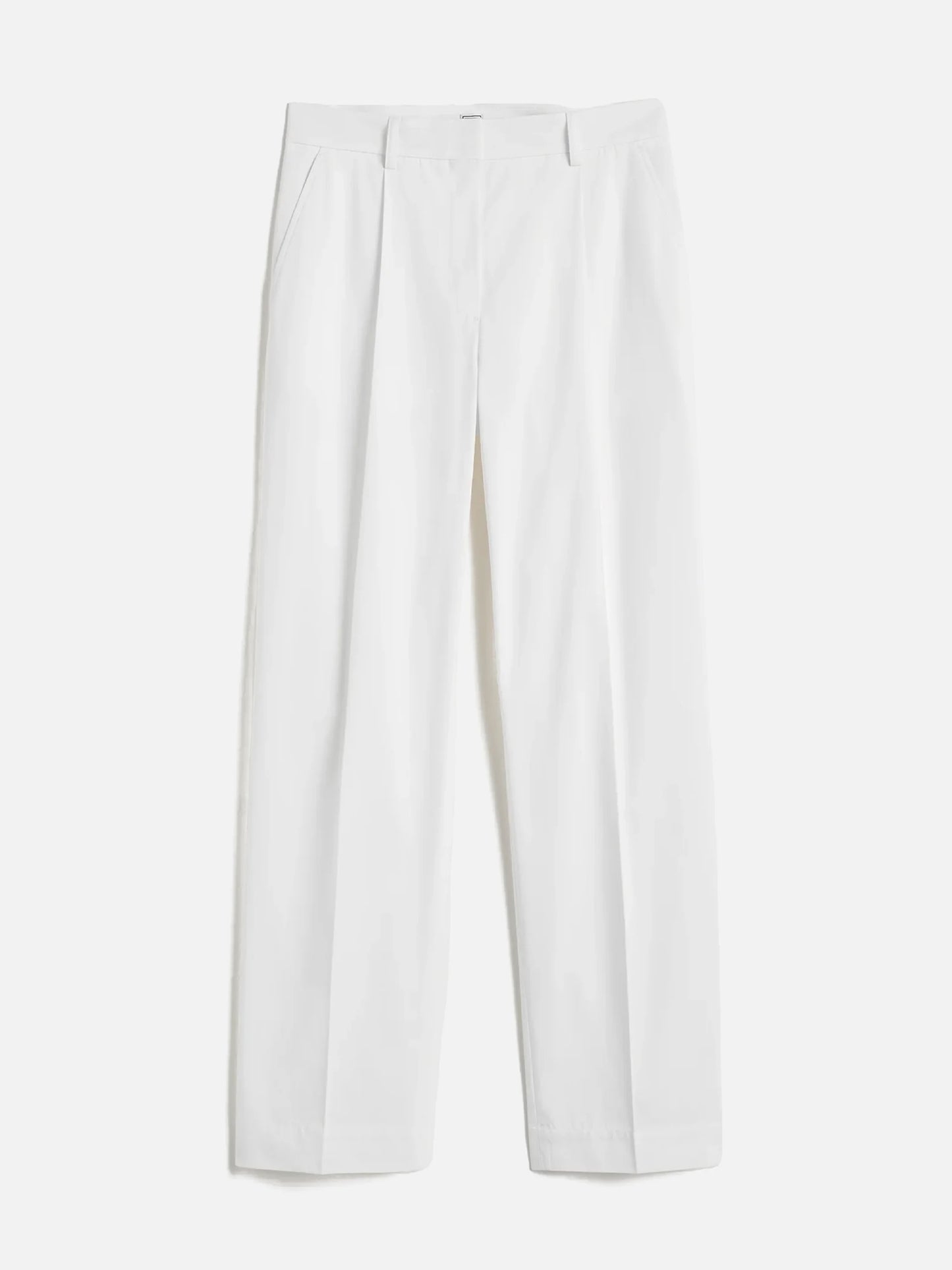 TOTEME - Hose mit Bundfalten für Damen in Weiss - White