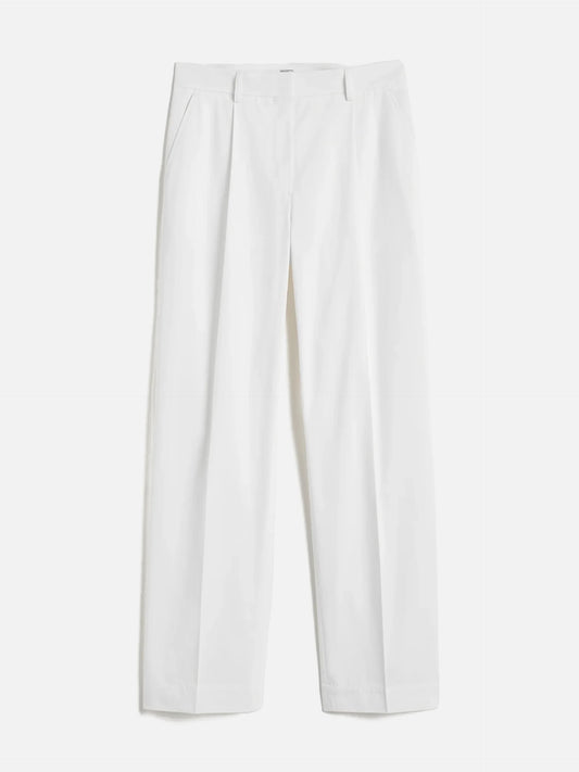 TOTEME - Hose mit Bundfalten für Damen in Weiss - White
