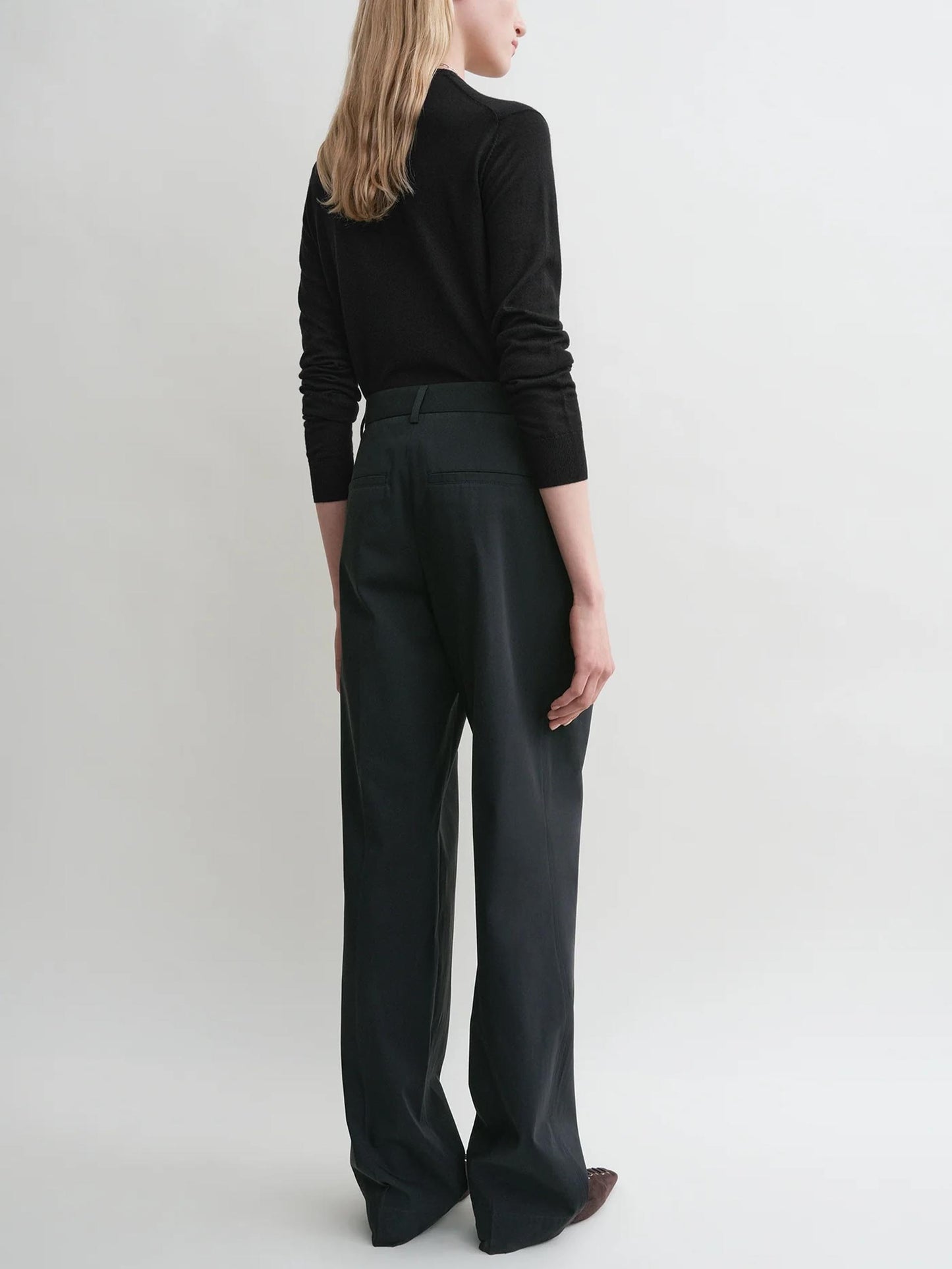 TOTEME - Hose mit Bundfalten für Damen in Dunkelblau - Dark blue