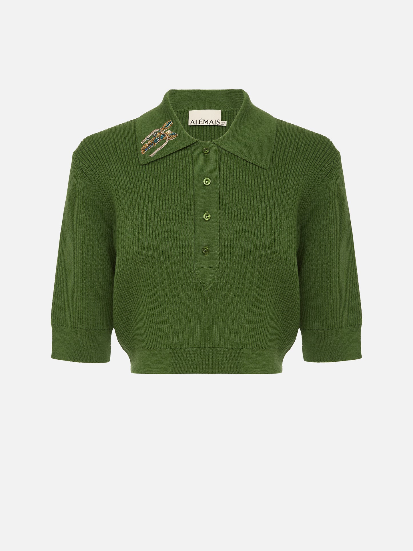 ALEMAIS - Cropped-Pullover Sea Star für Damen