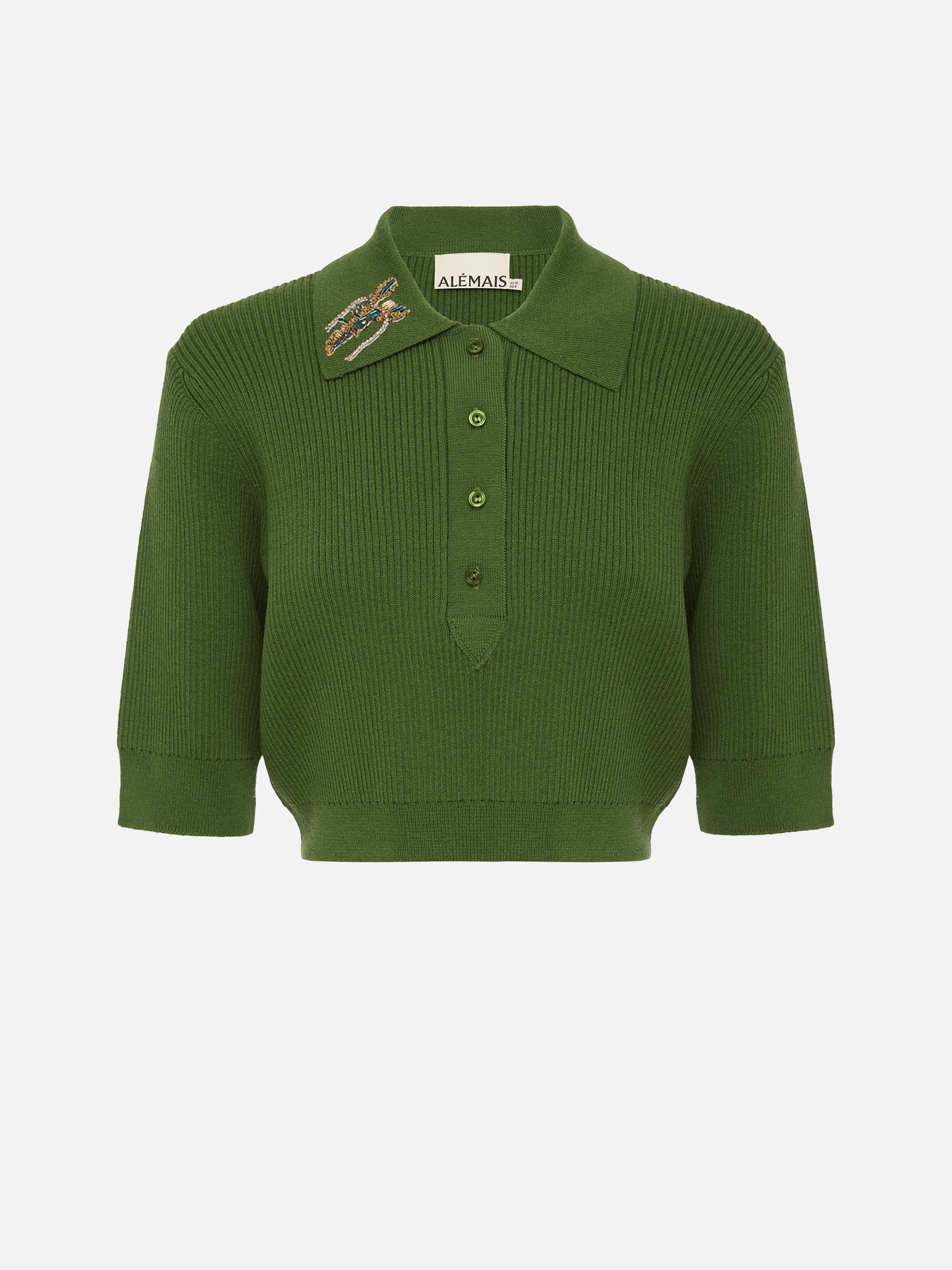 ALEMAIS - Cropped-Pullover Sea Star für Damen