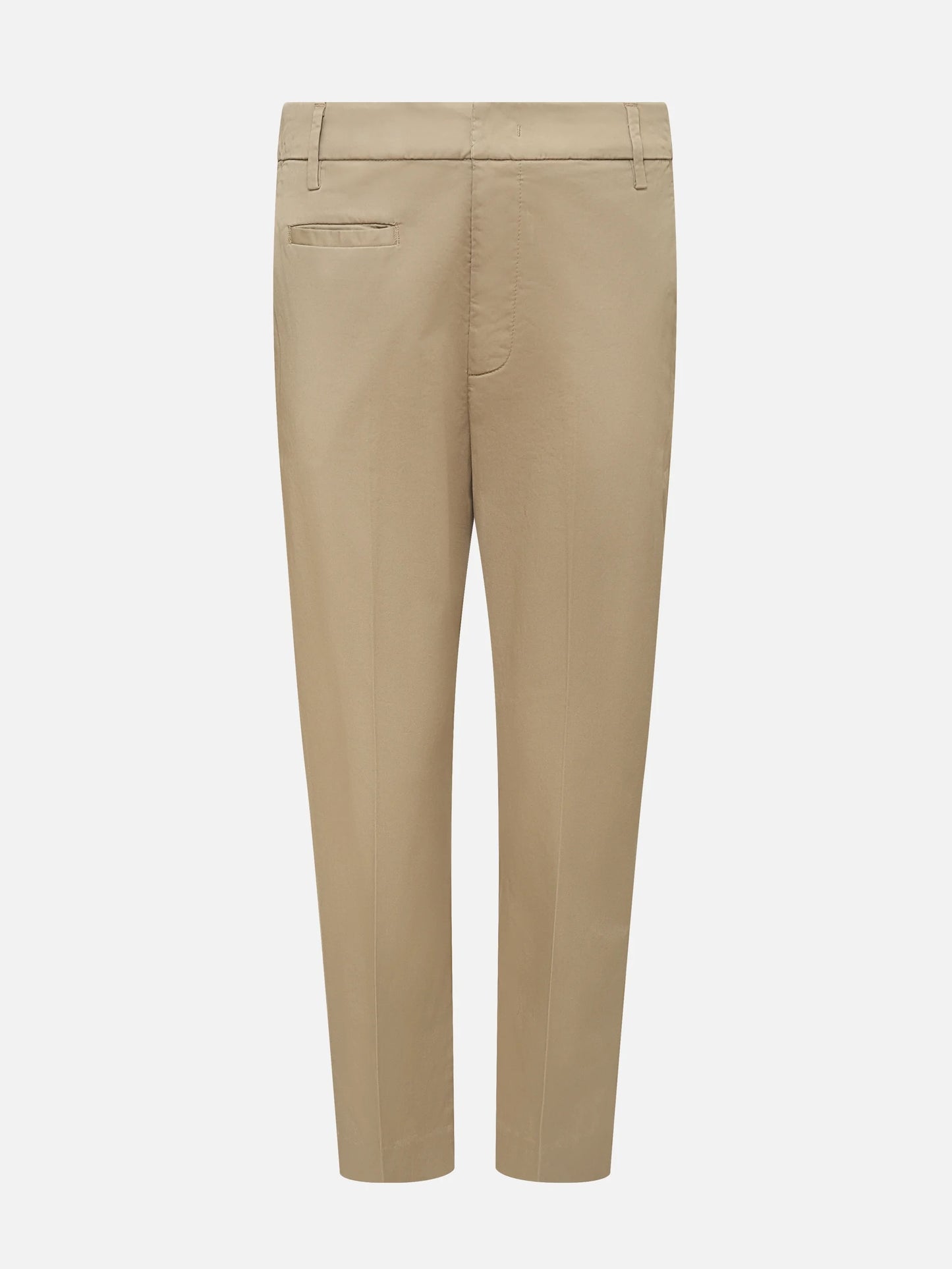 DONDUP - Hose Ariel aus Stretch-Baumwolle für Damen in Camel Beige