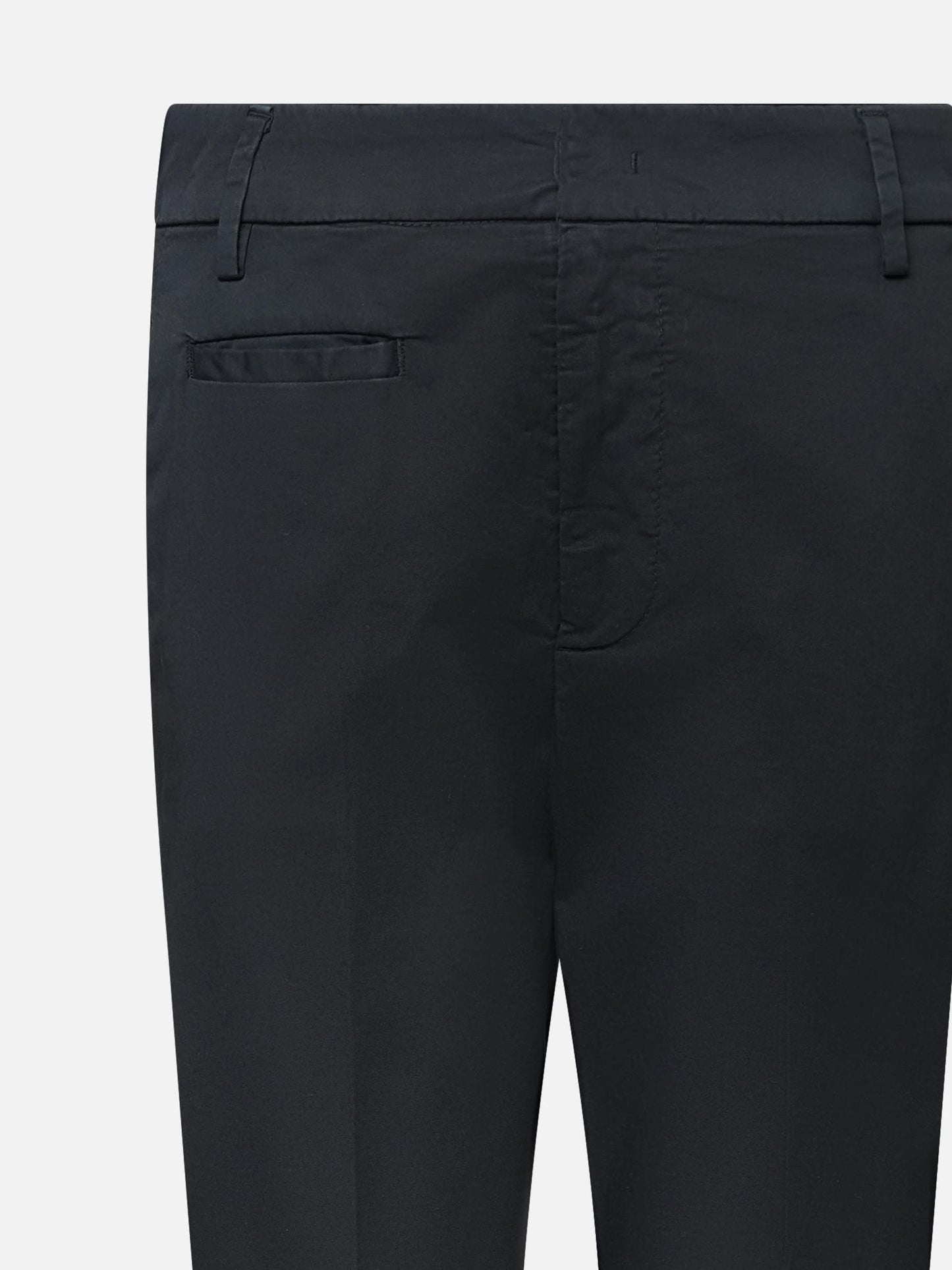 DONDUP - Hose Ariel aus Stretch-Baumwolle für Damen in Schwarz - Black