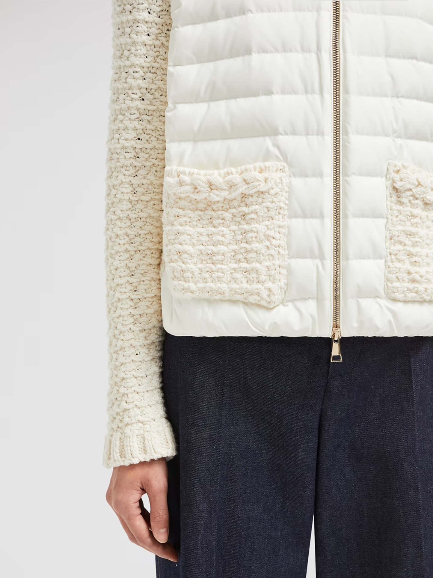 MONCLER - Cardigan mit Daunenfüllung für Damen