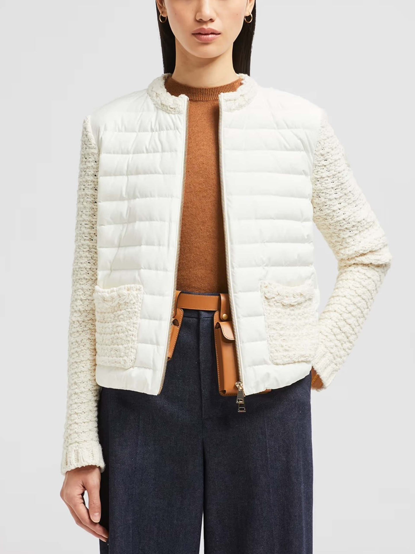 MONCLER - Cardigan mit Daunenfüllung für Damen