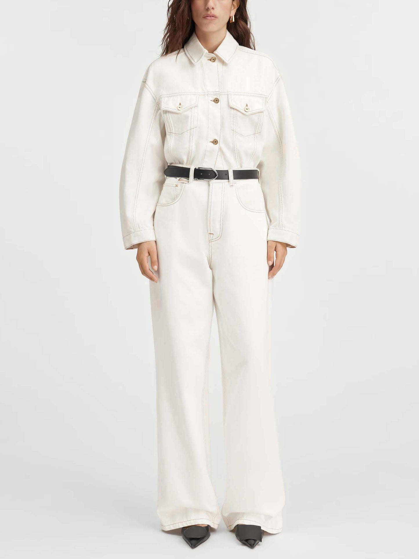JACQUEMUS - Jeansjacke La Veste De-Nîmes für Damen in Weiß - White