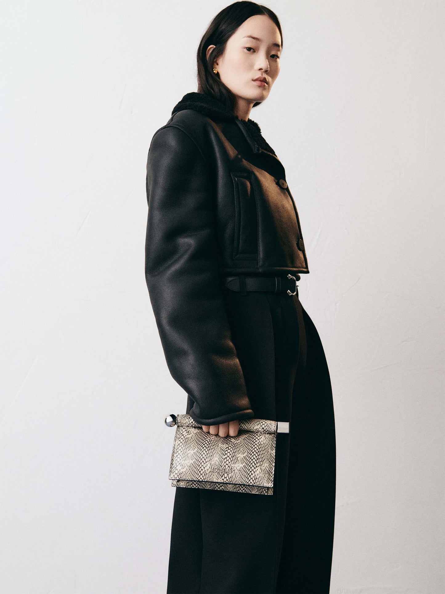 JACQUEMUS - Clutch-Tasche La Petite Rond Carré