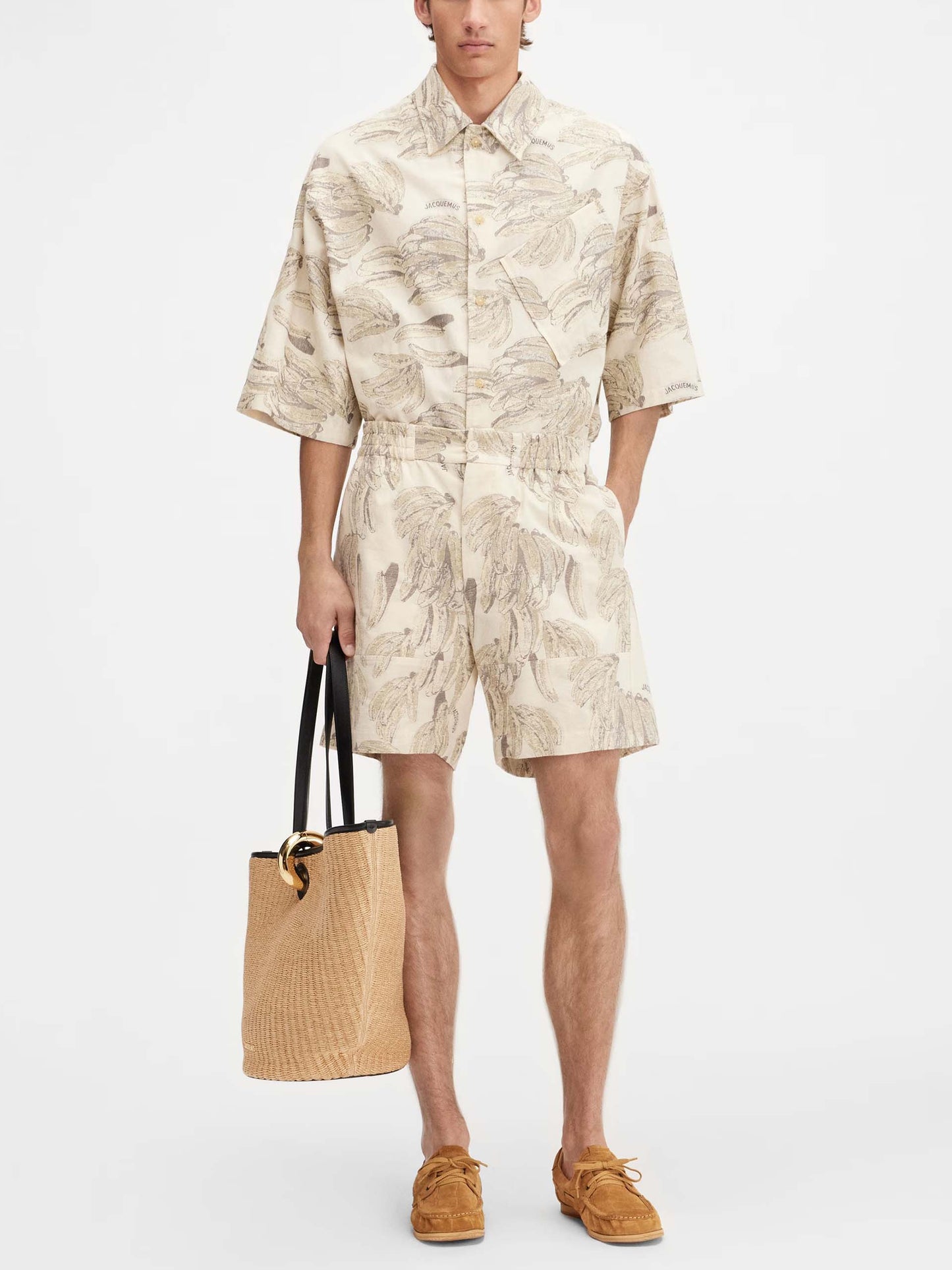 JACQUEMUS - Kurzarm-Hemd Aloe für Herren