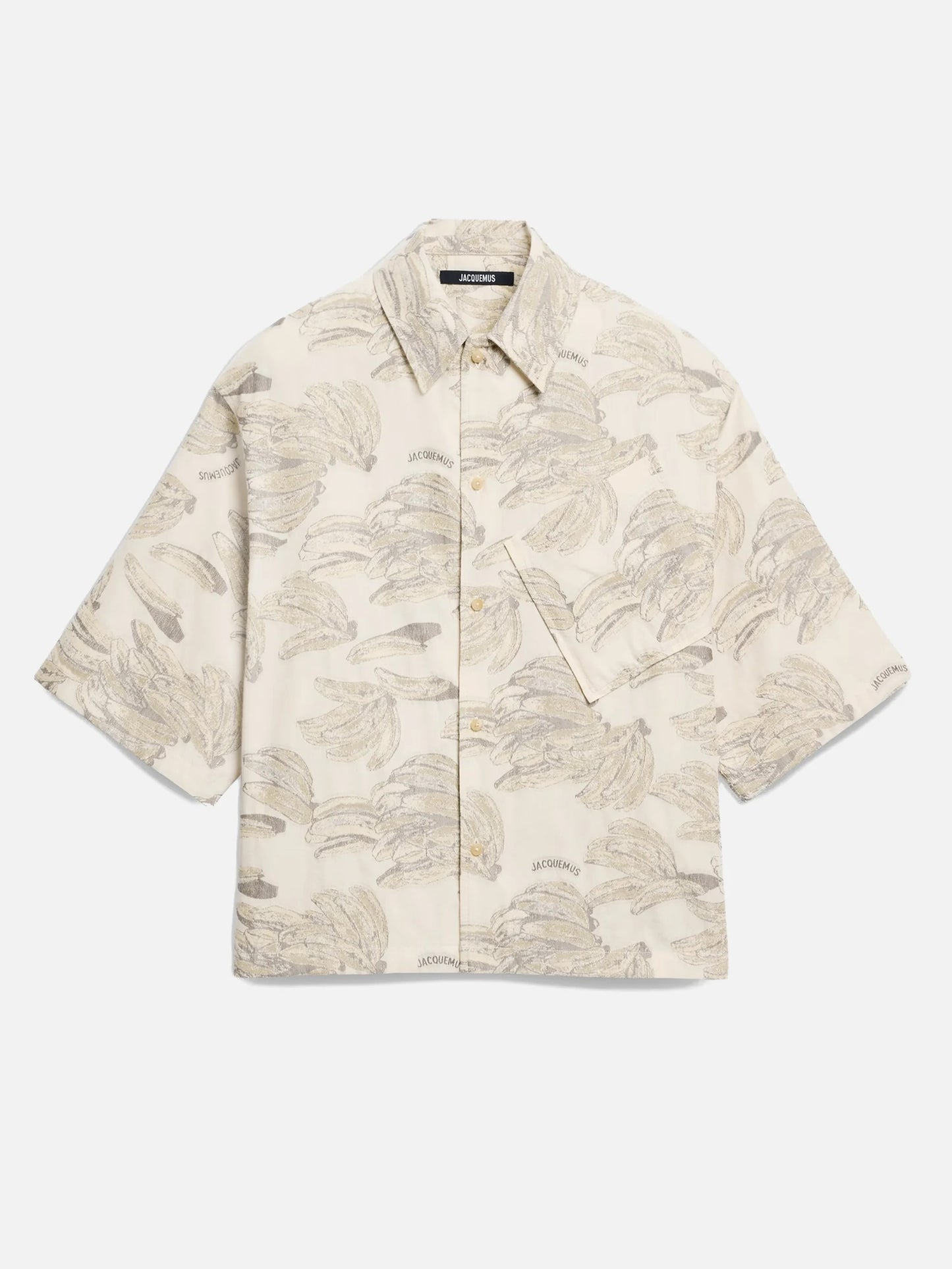 JACQUEMUS - Kurzarm-Hemd Aloe für Herren