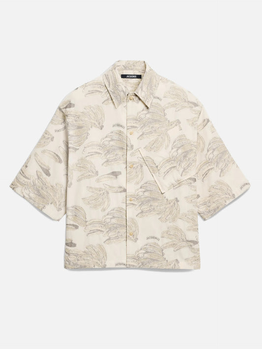 JACQUEMUS - Kurzarm-Hemd Aloe für Herren