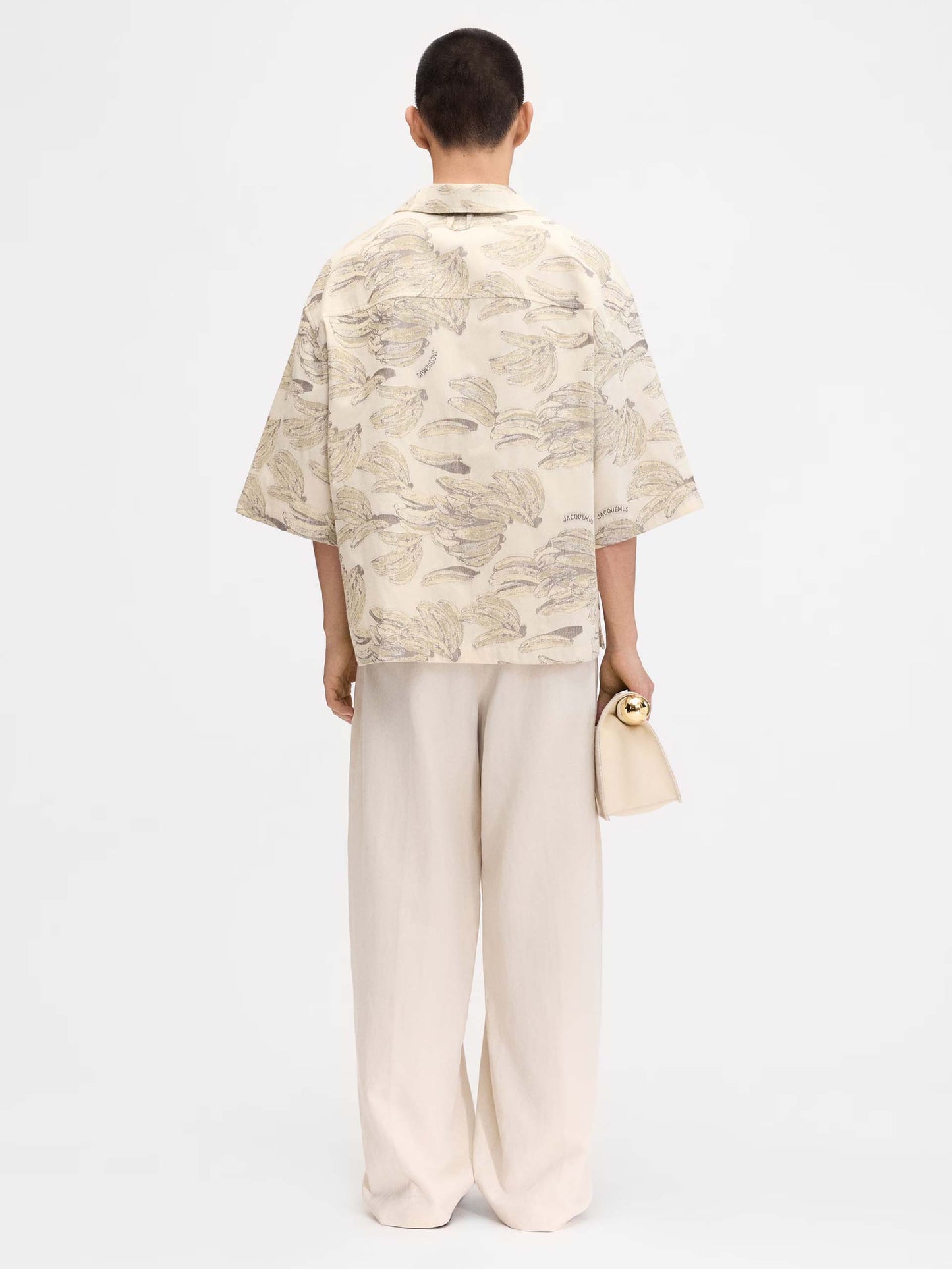 JACQUEMUS - Kurzarm-Hemd Aloe für Herren