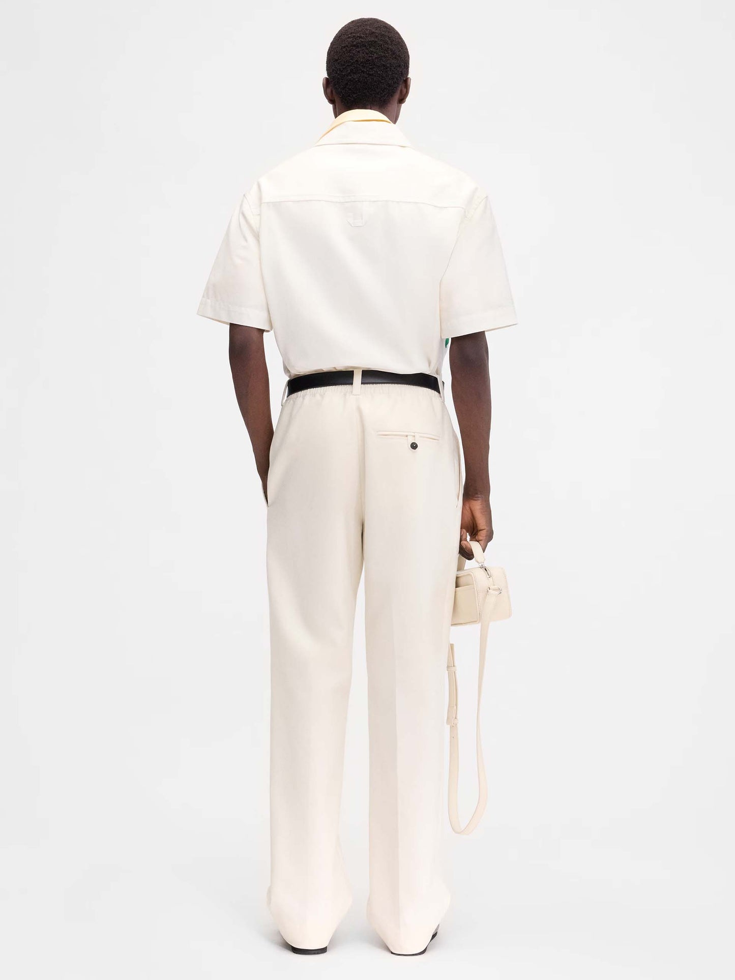 JACQUEMUS - Bedrucktes Kurzarm-Hemd Jean für Herren